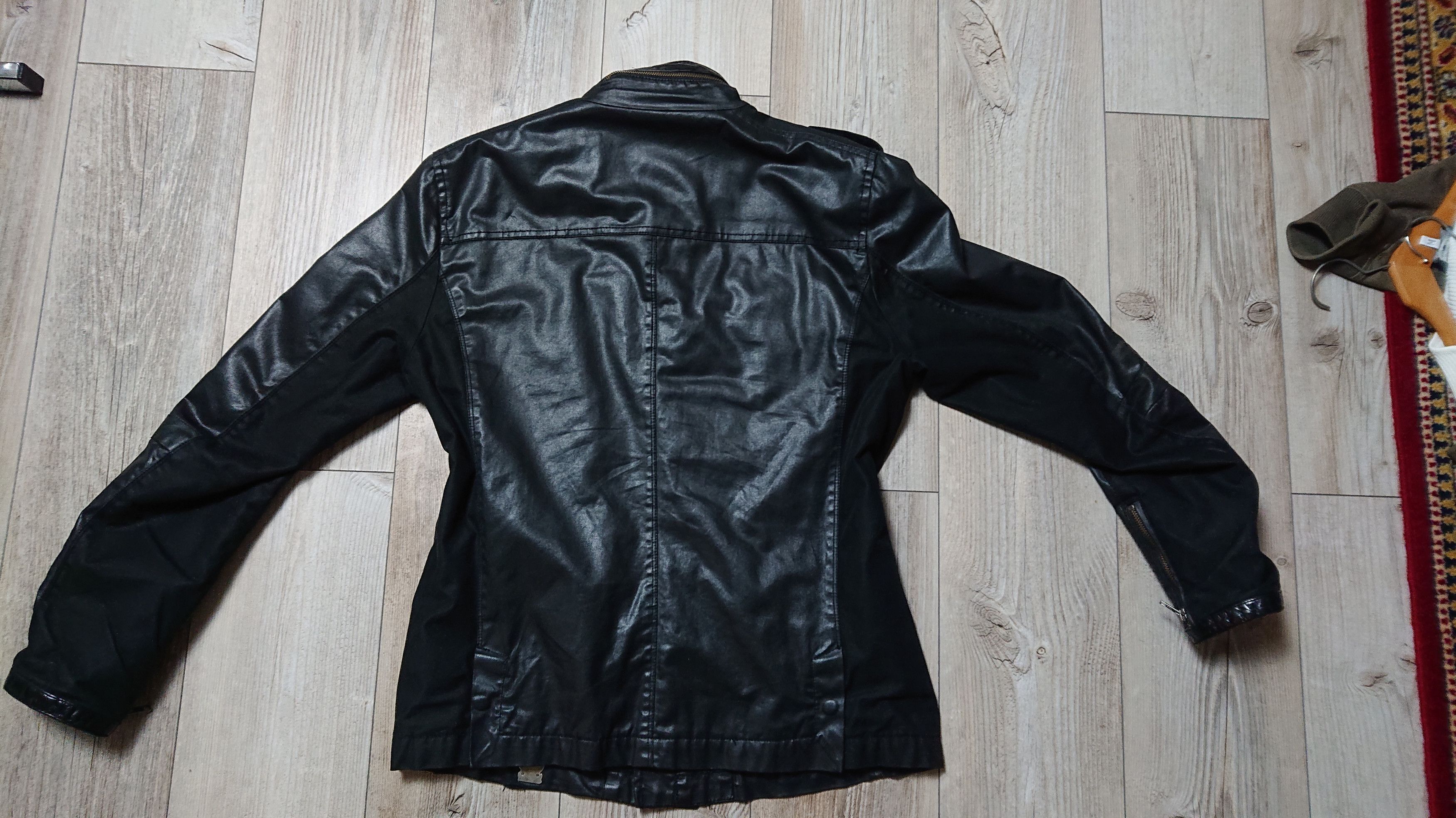 Diesel Vintage Diesel Y2k 90s Leather Biker Military Jacket Black Size US XL / EU 56 / 4 - 4 Thumbnail