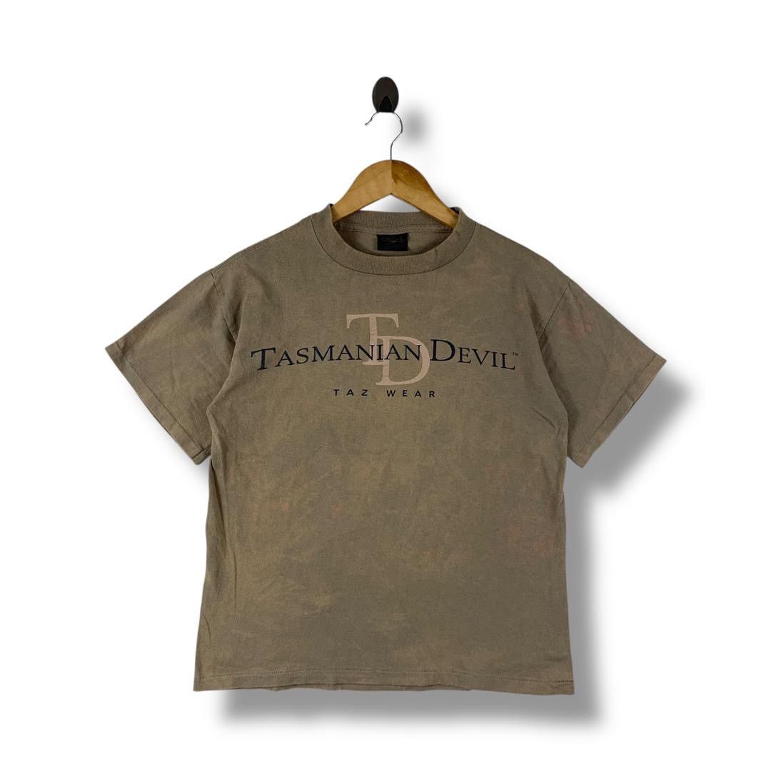 Changes × Vintage × Warner Bros Vintage TAZMANIAN DEVIL LOONEY TUNES Back hit changes tagtee Size US M / EU 48-50 / 2 - 2 Thumbnail