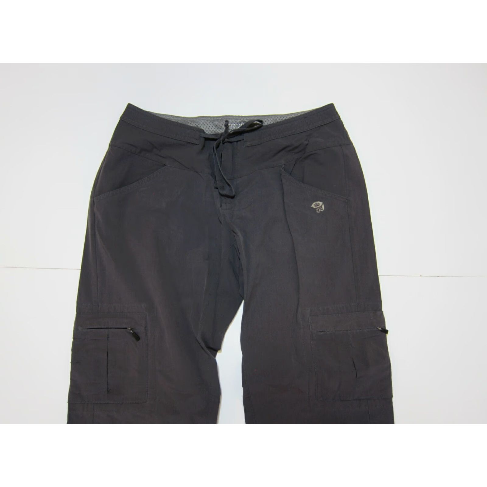 Mountain Hardwear Mountain Hardwear Nylon Stretch Grey Hike Travel Convertible Cargo Pant Women 6 Size 28" / US 6 / IT 42 - 5 Thumbnail