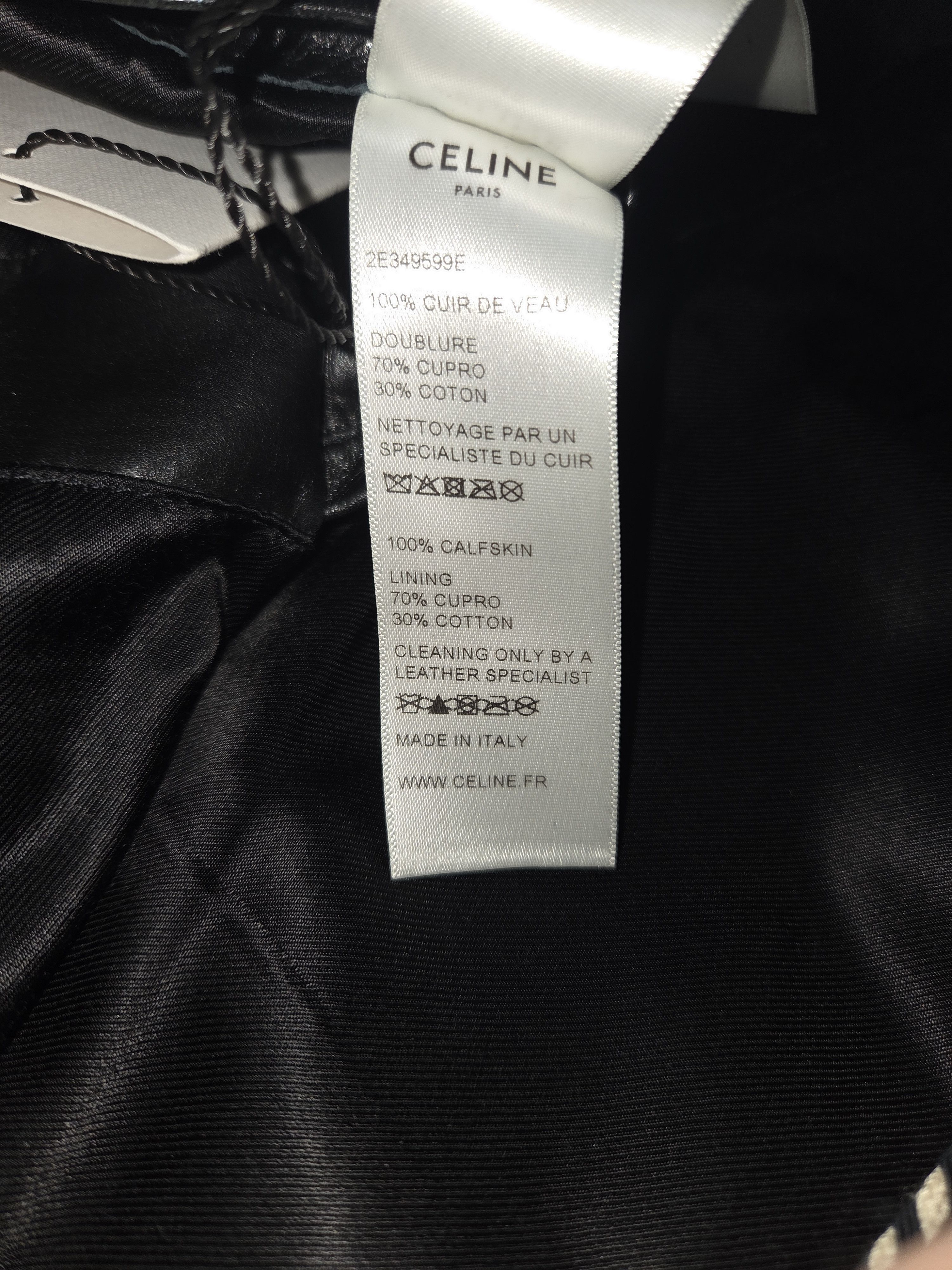 Celine Celine FW19 Biker Size US S / EU 44-46 / 1 - 6 Thumbnail