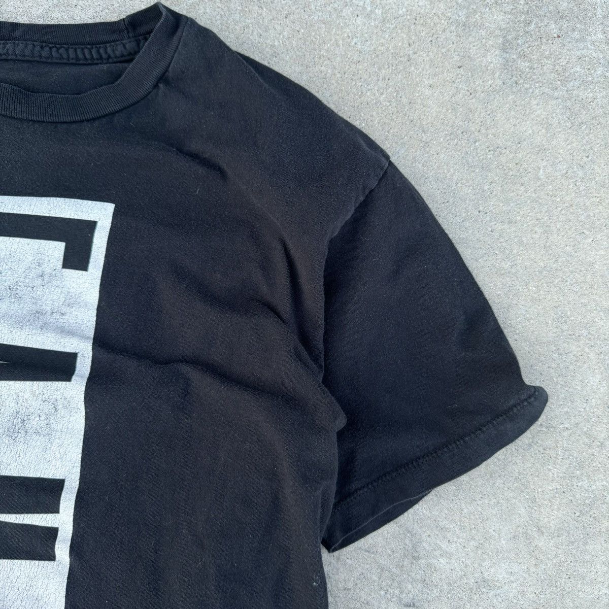 Harley Davidson × JNCO × Stussy Vintage Y2K Black Famous Spell Out Skater Graphic Tee S Size US S / EU 44-46 / 1 - 5 Thumbnail