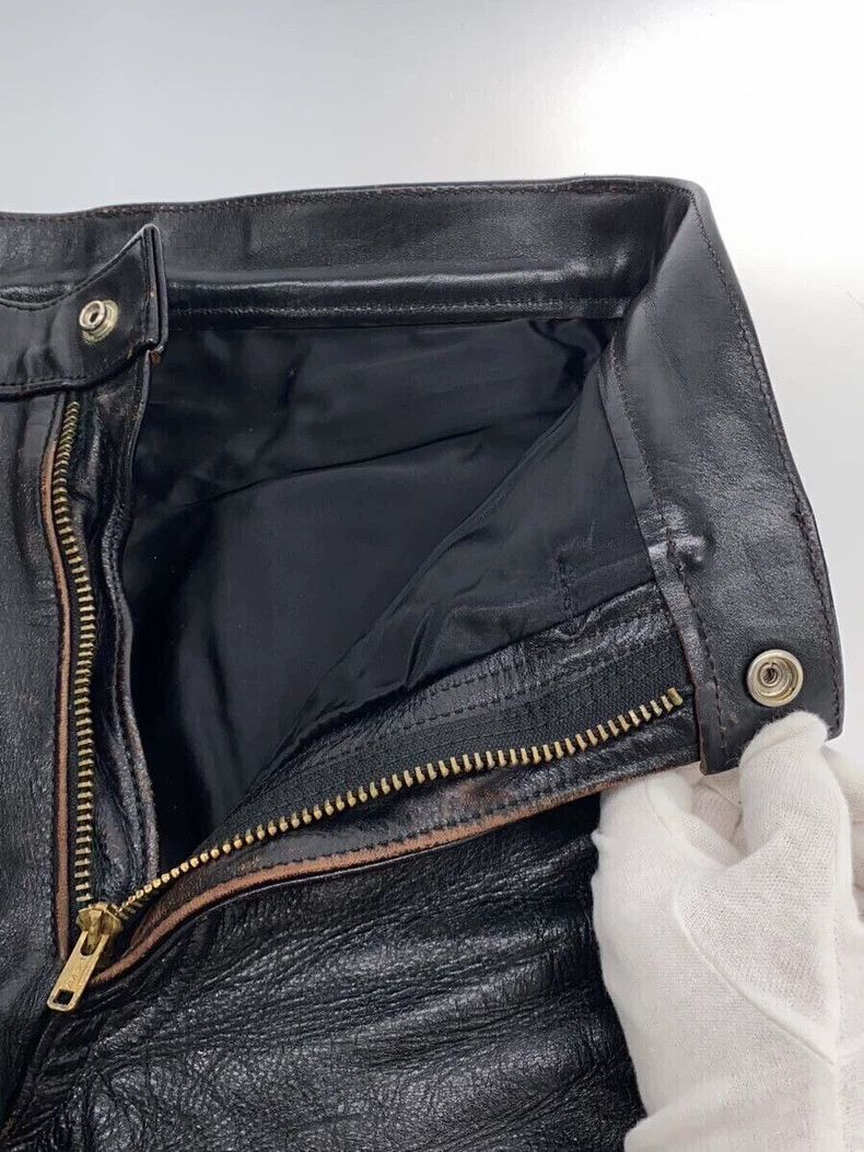 The Real McCoy's The Real McCoys F281, Buco Leather Pants Size US 28 / EU 44 - 3 Thumbnail