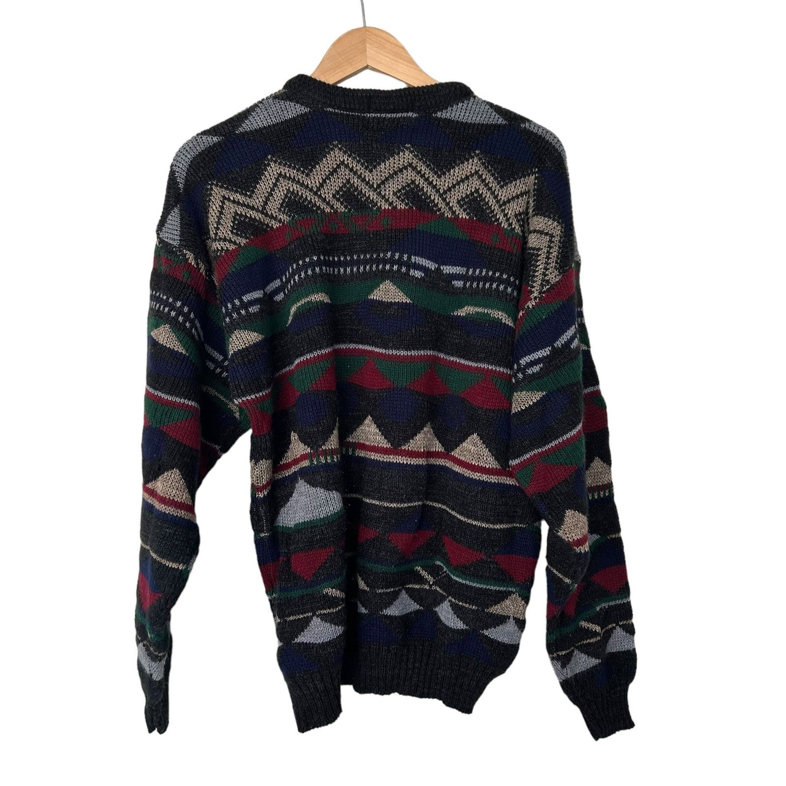 Vintage Vintage Sears Men’s Store Western Grandpa Sweater Sz L Size US L / EU 52-54 / 3 - 3 Thumbnail