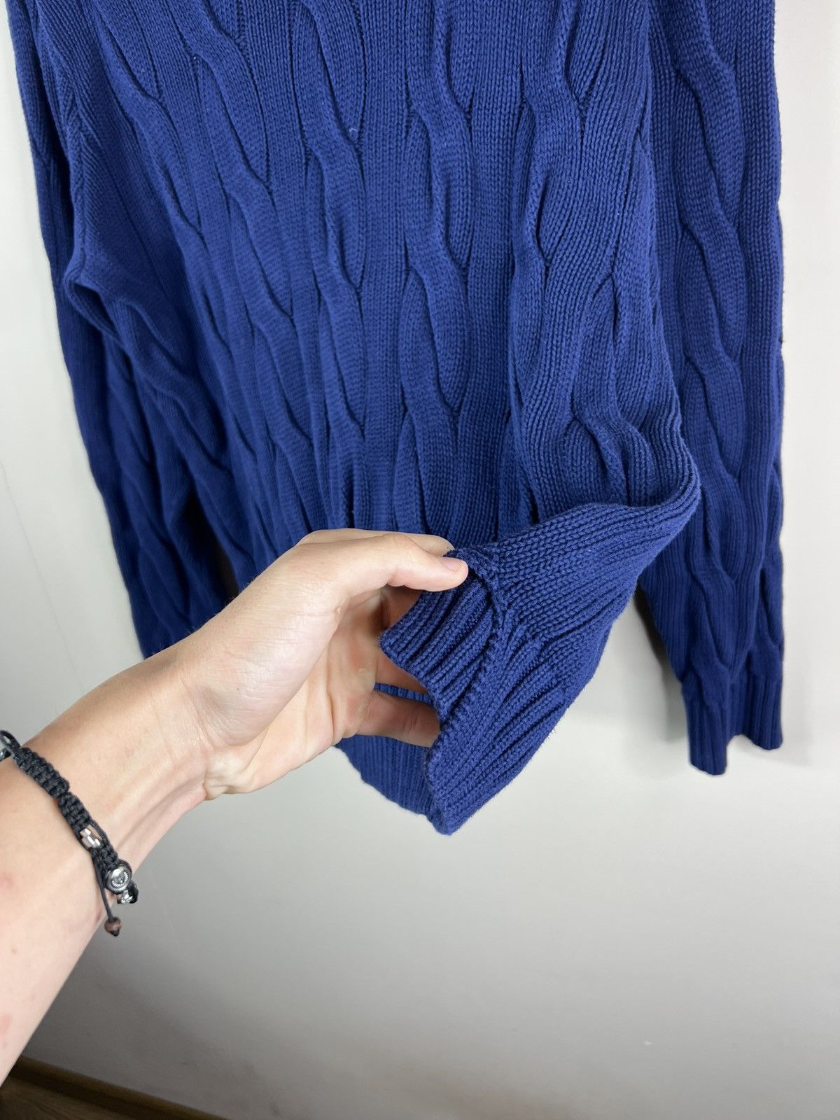 Polo Ralph Lauren 💙VINTAGE NAVY BLUE POLO RAPLH LAUREN CRAZY SWEATSHIRT🔥 Size US M / EU 48-50 / 2 - 3 Thumbnail