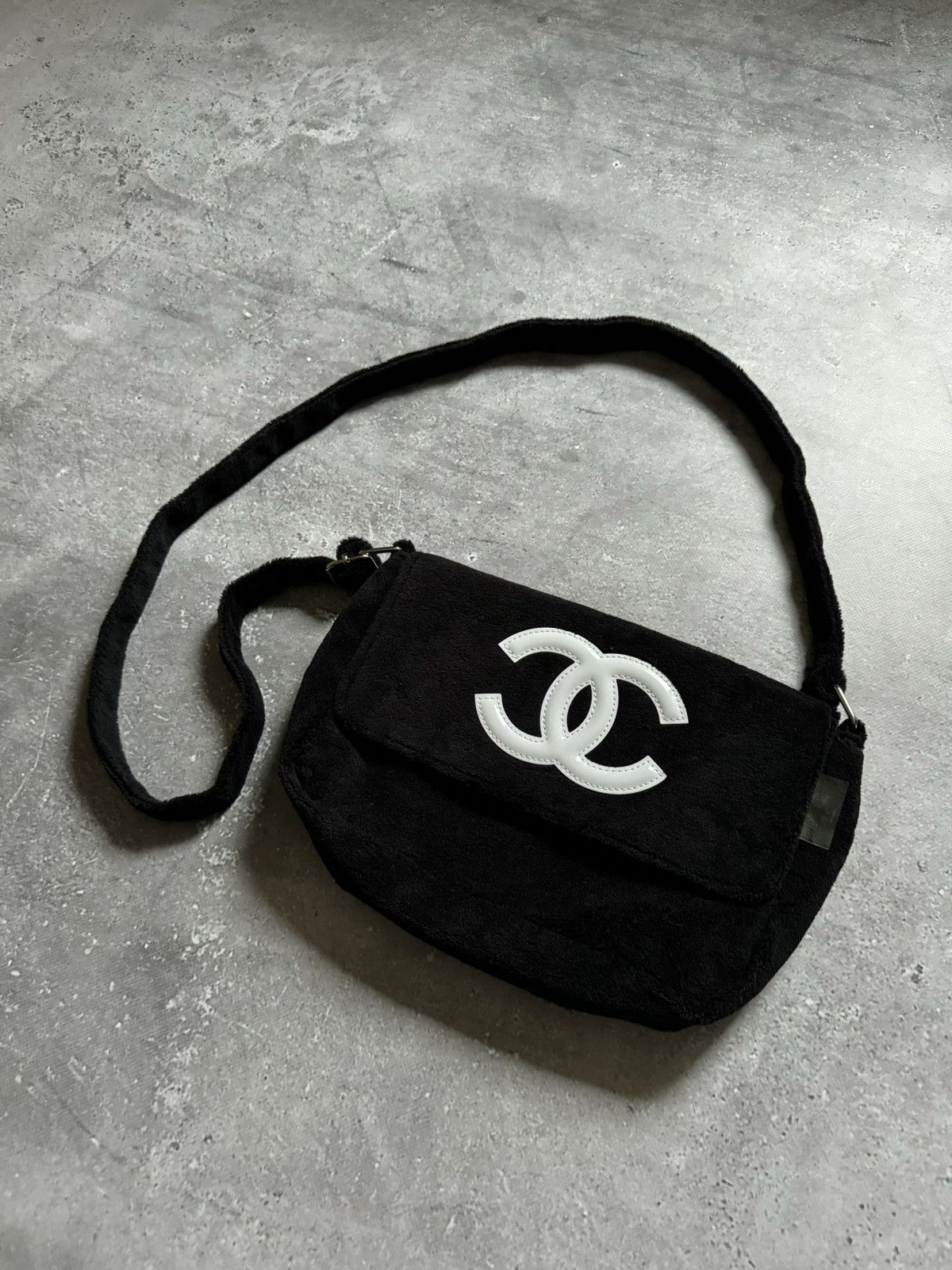 Chanel Vintage Chanel Precision 2006 VIP Teddy Fur Crossbody Bag | Grailed