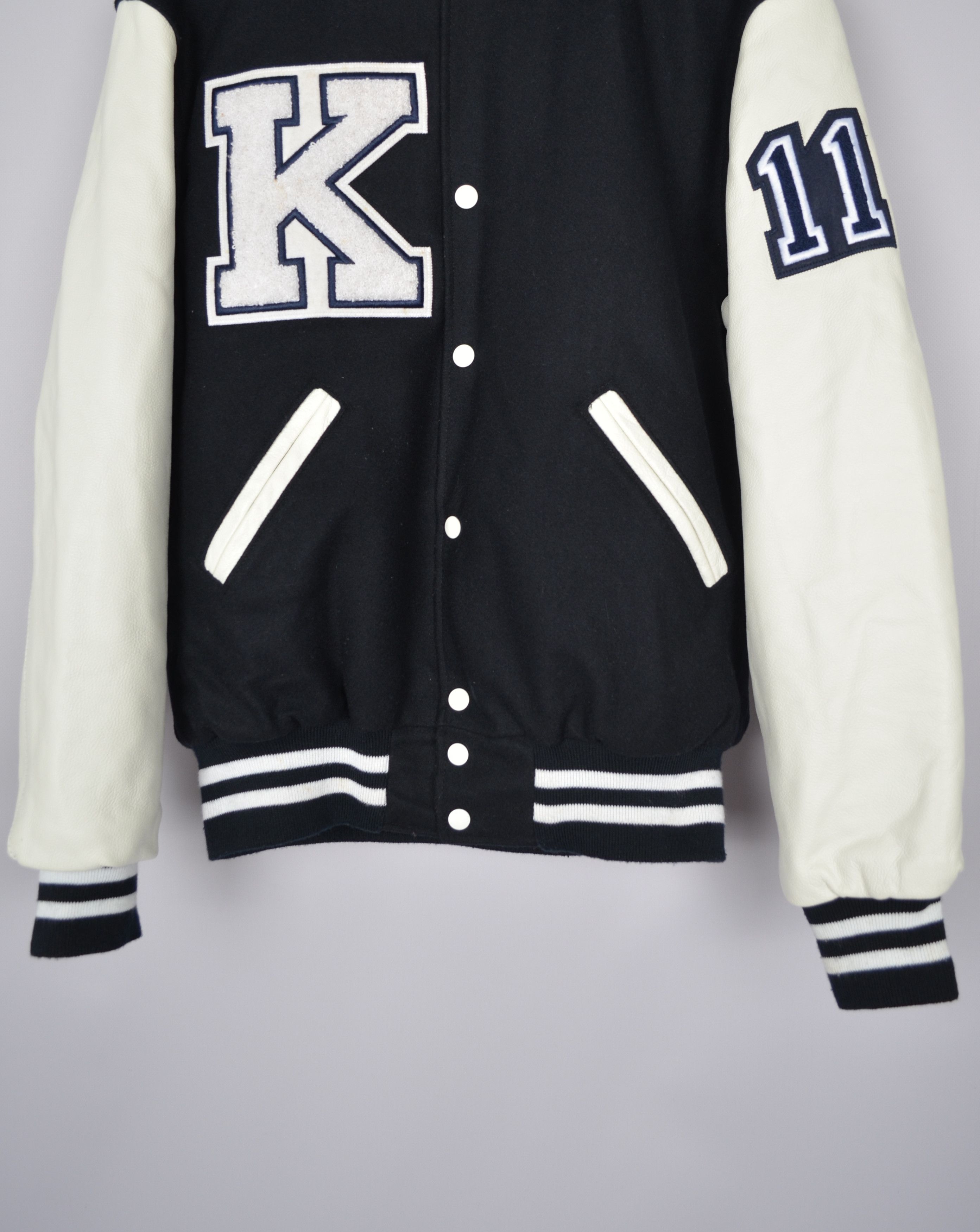 Holloway × Vintage Vintage Holloway Wool / Leather Varsity Jacket 90s y2k Size US S / EU 44-46 / 1 - 3 Thumbnail