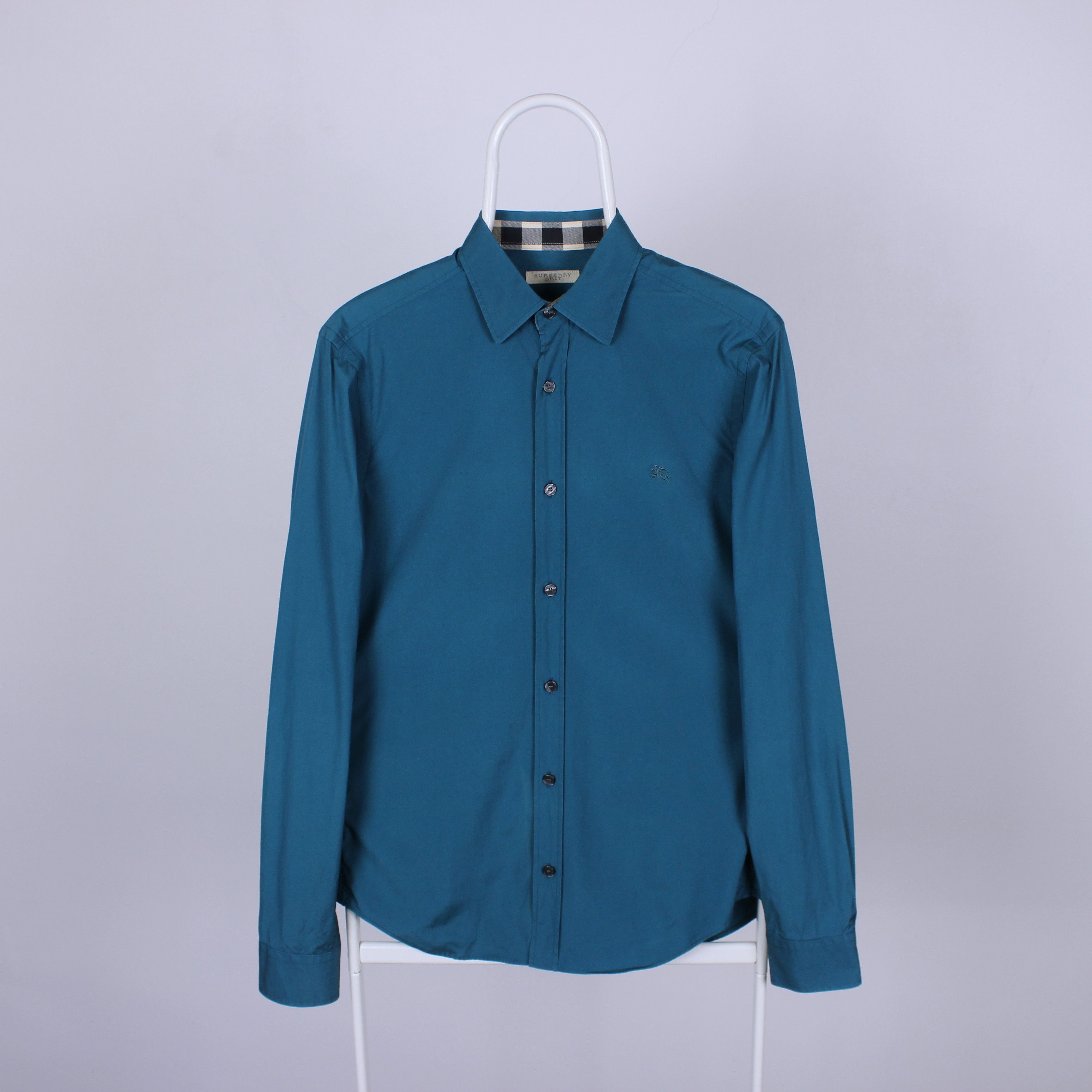 Burberry Burberry shirt buttons ups nova element blue S Size US S / EU 44-46 / 1 - 2 Thumbnail