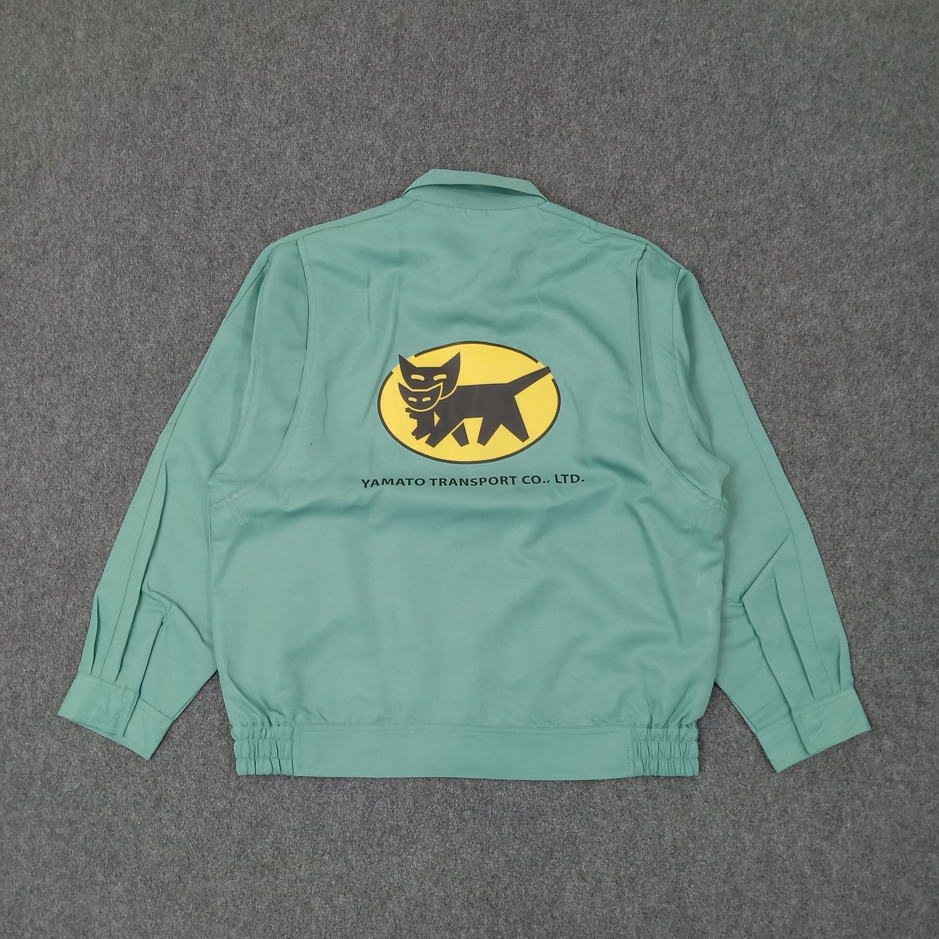 Japanese Brand YAMATO TRANSPORT Japanese Workwear Custom Art Jacket C251N21 Size US L / EU 52-54 / 3 - 1 Thumbnail
