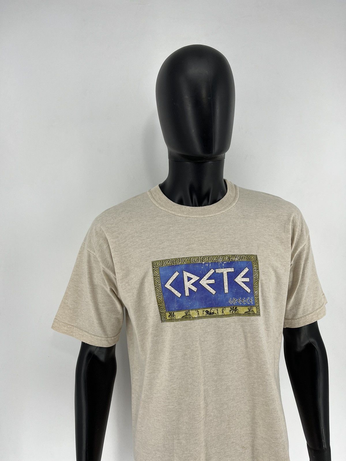 Vintage Vintage Greece Crete Tourist Tee Graphic 90s Size US L / EU 52-54 / 3 - 3 Thumbnail