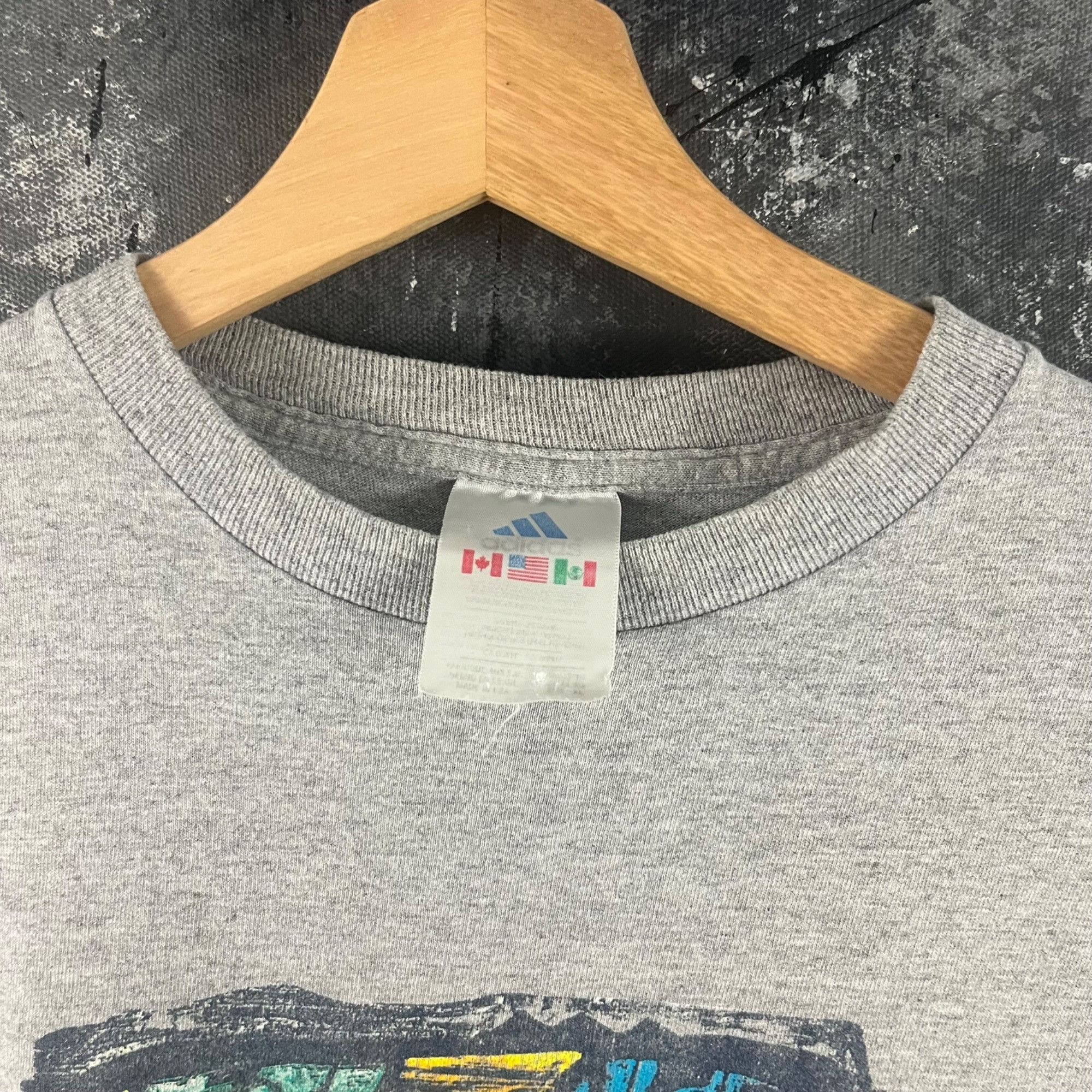 Adidas × Vintage Vintage 90’s Adidas soccer shirt Size US L / EU 52-54 / 3 - 5 Thumbnail