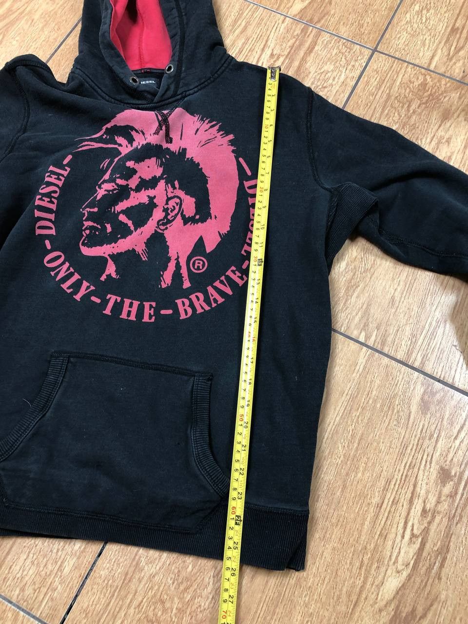 Diesel Vintage Diesel Big logo Y2K RARE hype zip hoodie Size US S / EU 44-46 / 1 - 6 Thumbnail