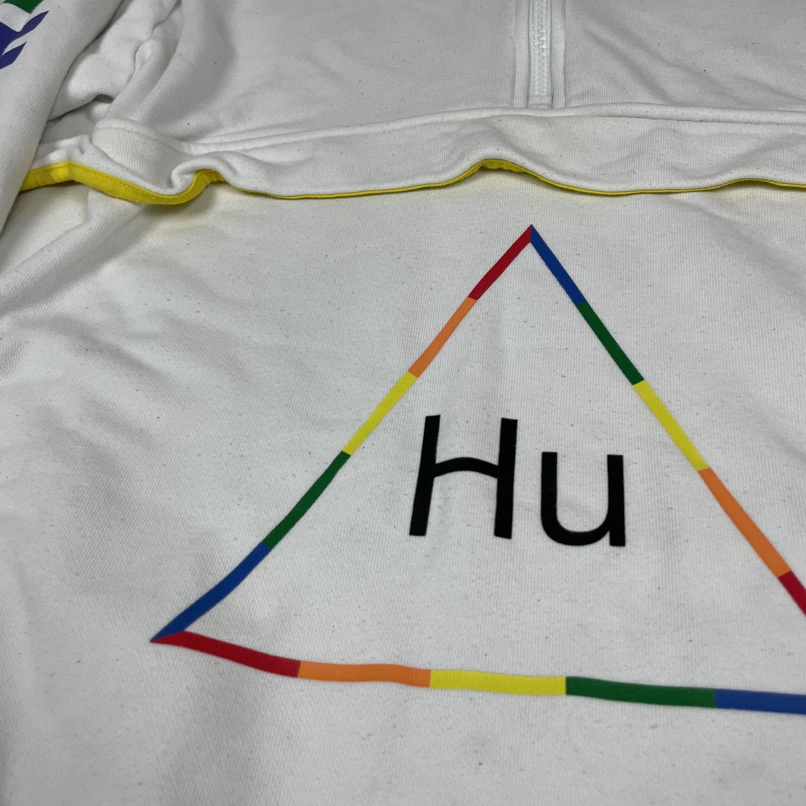 Adidas Adidas Pharrell Williams Mens White Quarter Zip Hoodie Small Size US S / EU 44-46 / 1 - 4 Thumbnail
