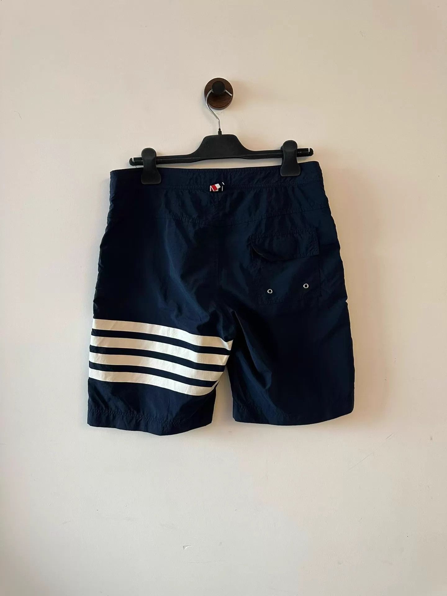 Thom Browne Thom Browne blue nylon shorts size 3 95new Size US 33 - 5 Thumbnail