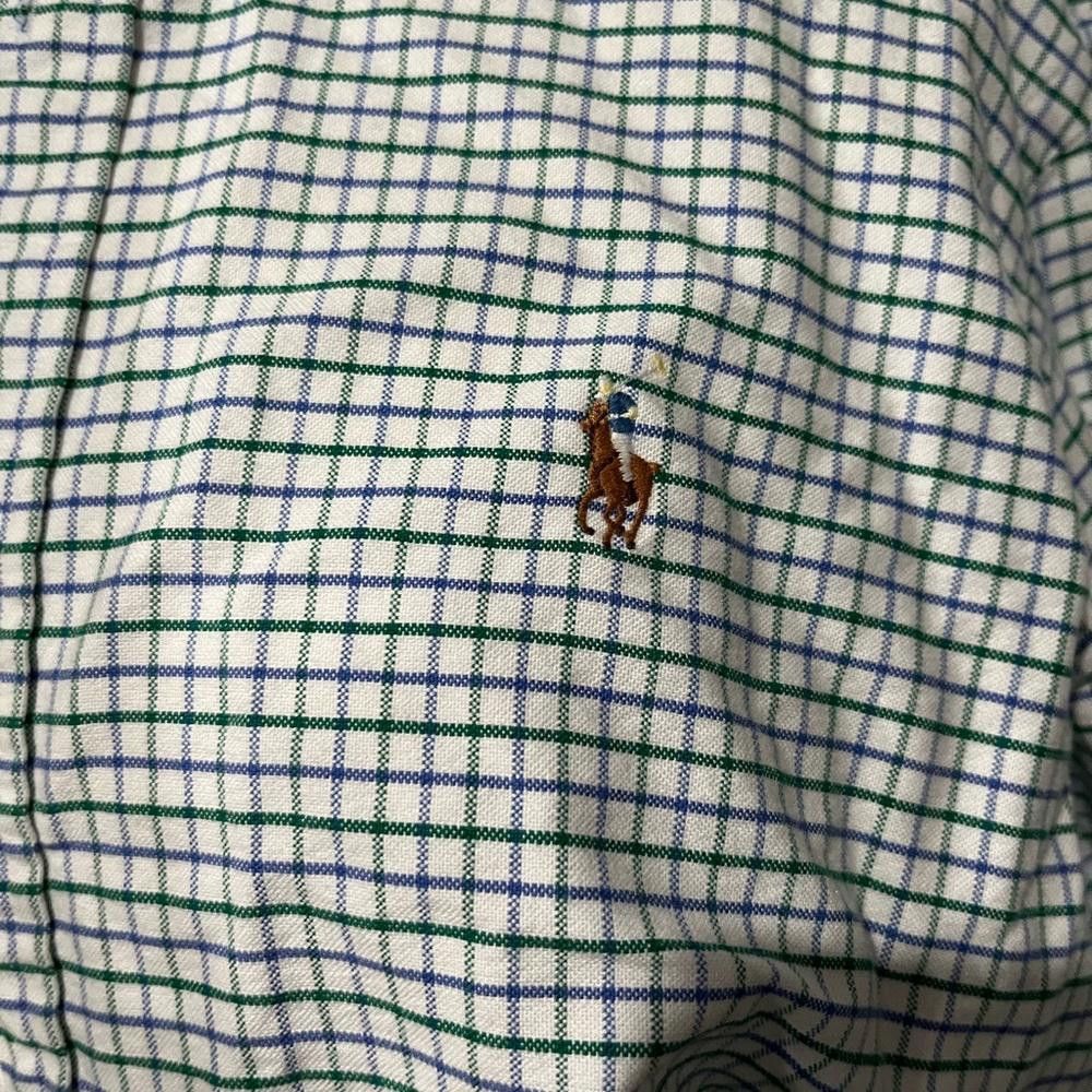 Polo Ralph Lauren Ralph Lauren Long Sleeve Classic Fit Shirt Mens Blue Aqua Size US M / EU 48-50 / 2 - 5 Thumbnail