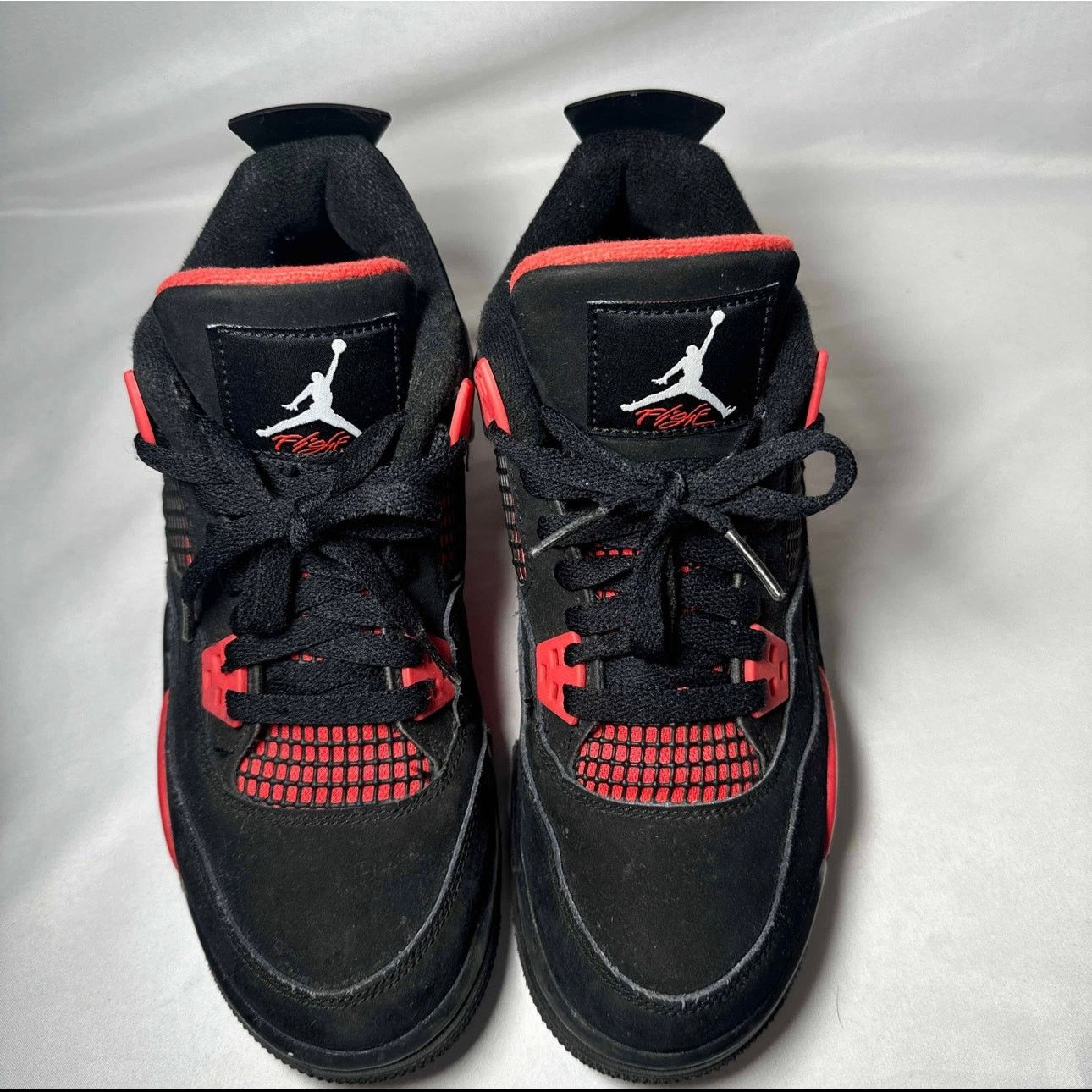 Jordan Brand × Nike Size 7 - Nike Air Jordan 4 Retro GS Red Thunder Men's Shoes Size US 7 / EU 40 - 4 Thumbnail