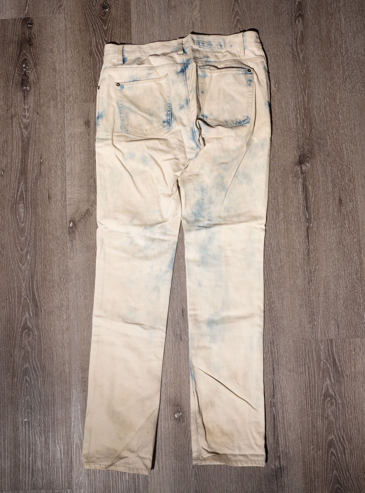Ksubi Ksubi Pants White & Blue Dyed Size US 32 / EU 48 - 2 Thumbnail