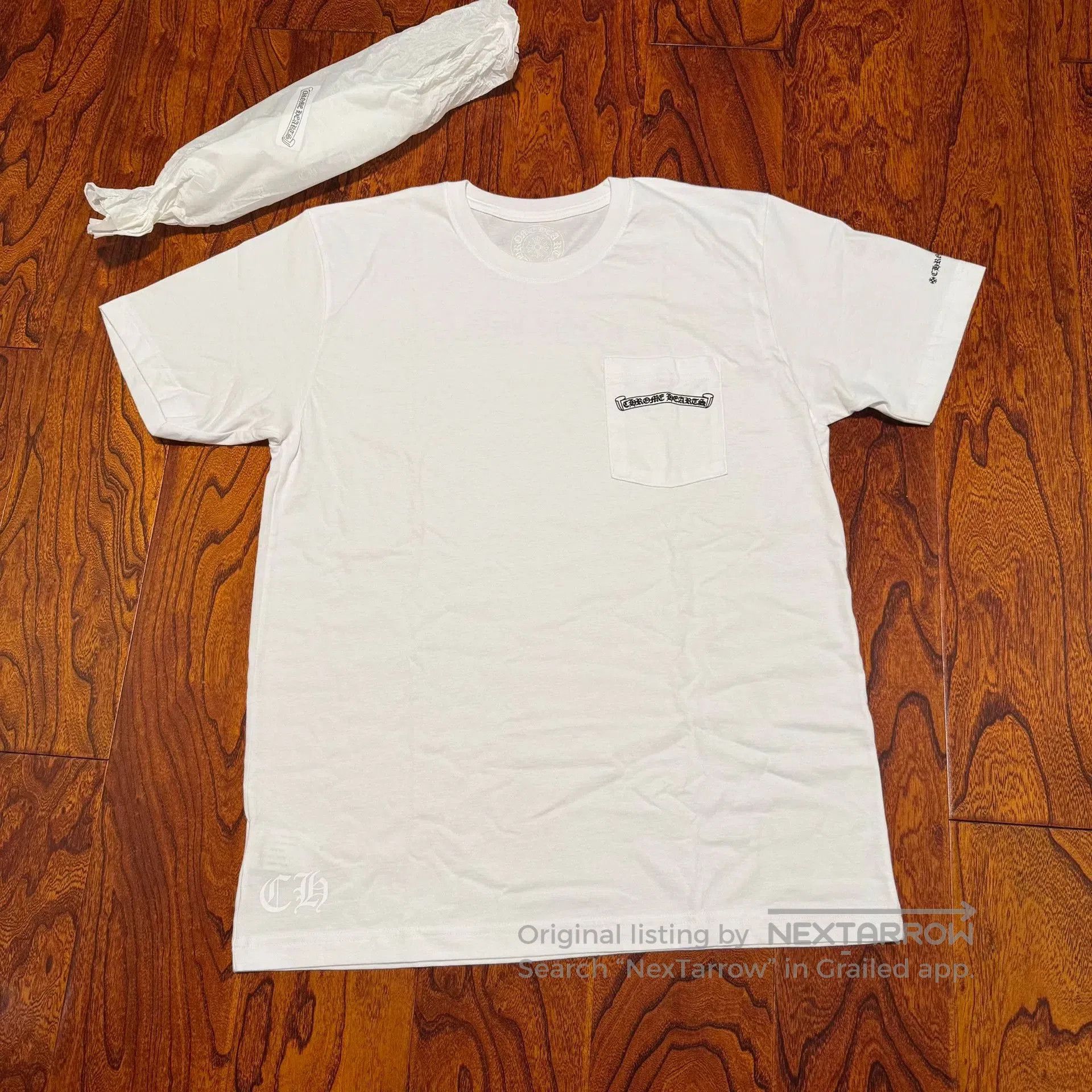 Chrome Hearts chrome hearts white short sleeve t. Size US L / EU 52-54 / 3 - 4 Thumbnail