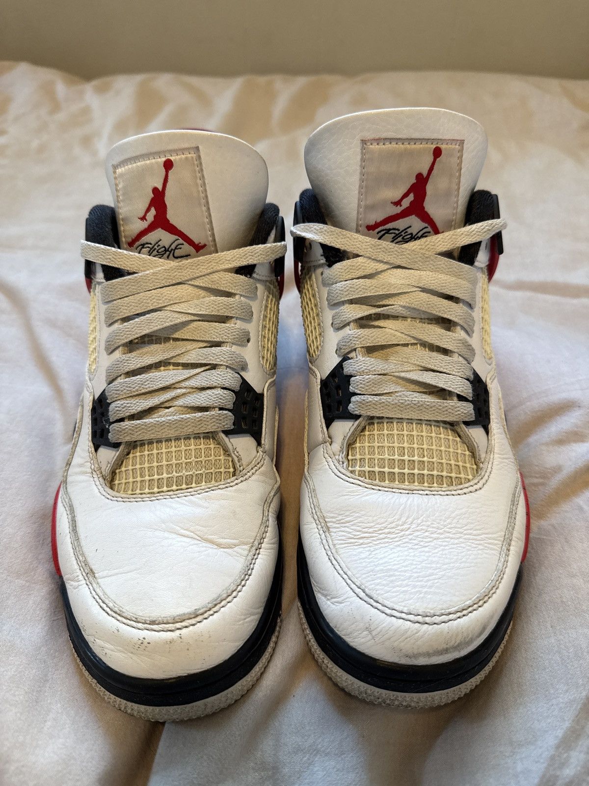 Jordan Brand Jordan 4 Retro Red Cement Size US 9.5 / EU 42-43 - 5 Thumbnail