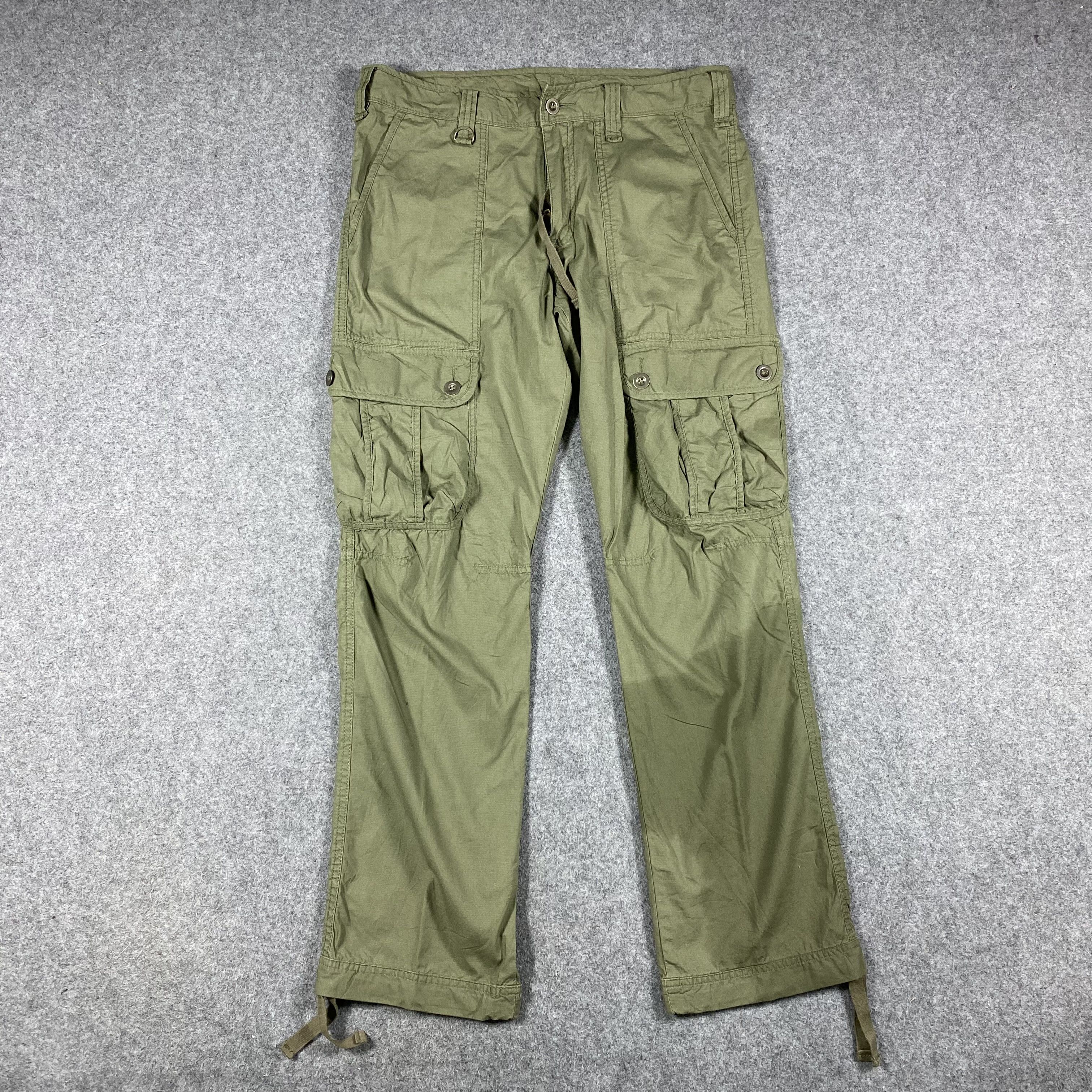Japanese Brand Japanese Brand Multipocket Tactical Bondage Cargo Pants Size US 33 - 1 Thumbnail