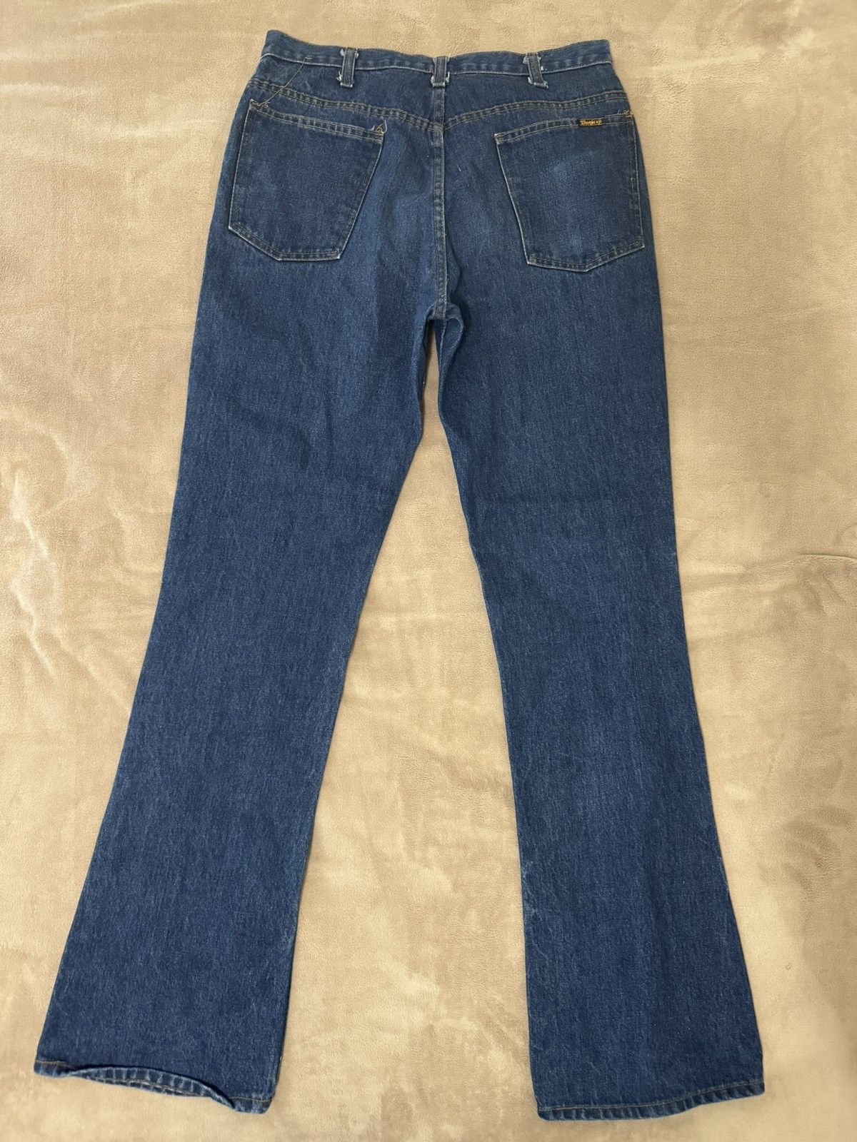 Vintage Real Denim Flared Jeans Size US 34 / EU 50 - 3 Thumbnail