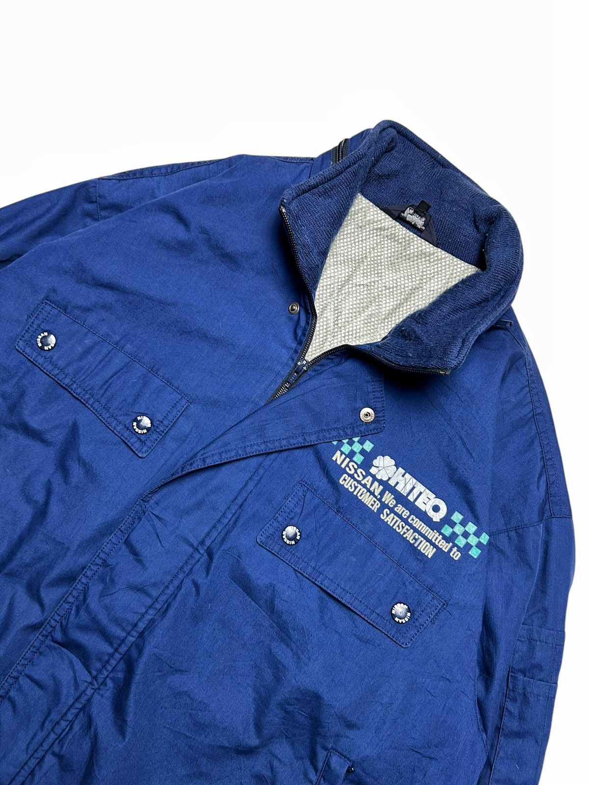 Nissan × Vintage Nissan Nismo Motorsport Hi Teq Nissan Racing Jacket JDM Size US L / EU 52-54 / 3 - 6 Thumbnail