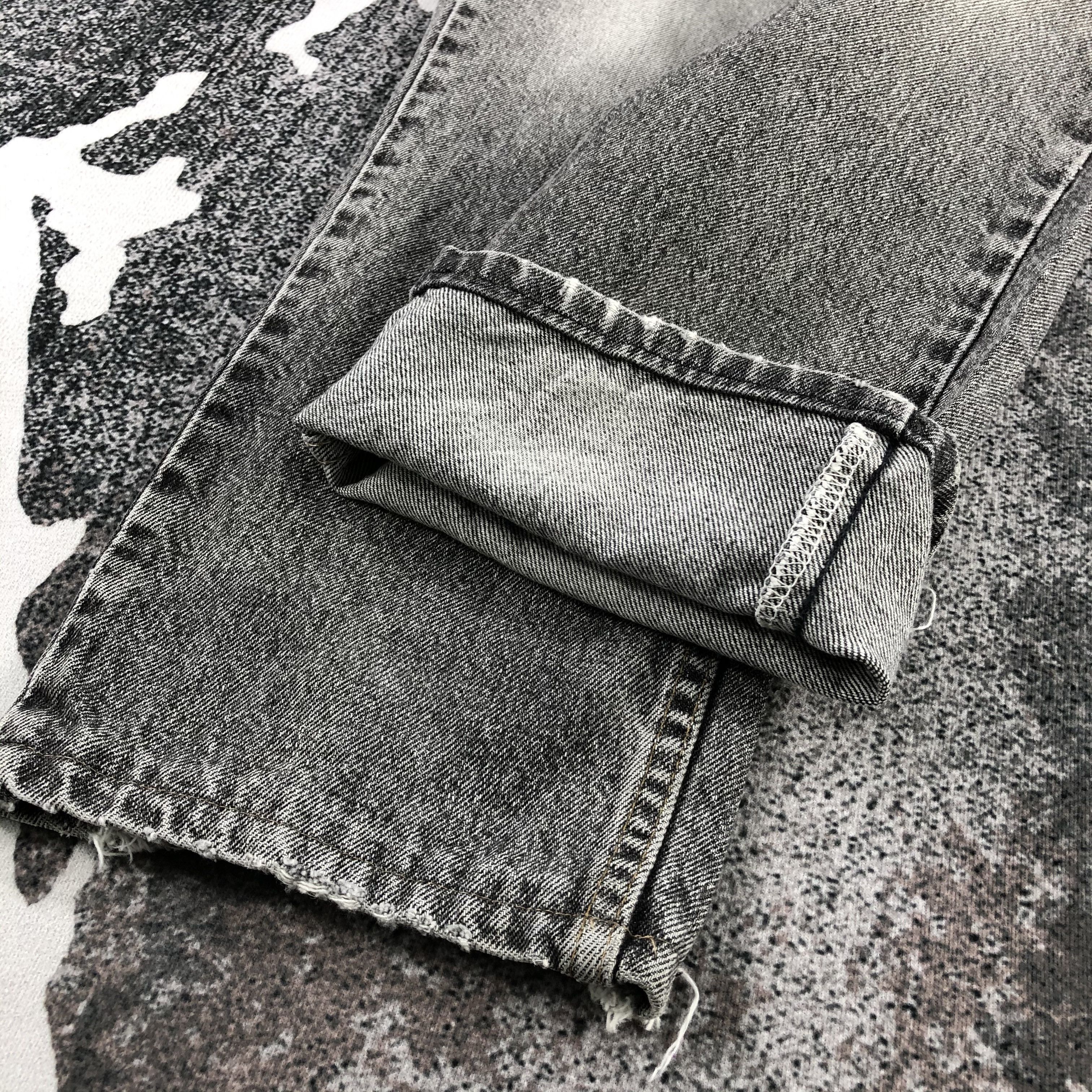 Levi's Vintage 90s Levis 631 Jeans Faded Gray Denim KJ1017 Size US 36 / EU 52 - 7 Thumbnail