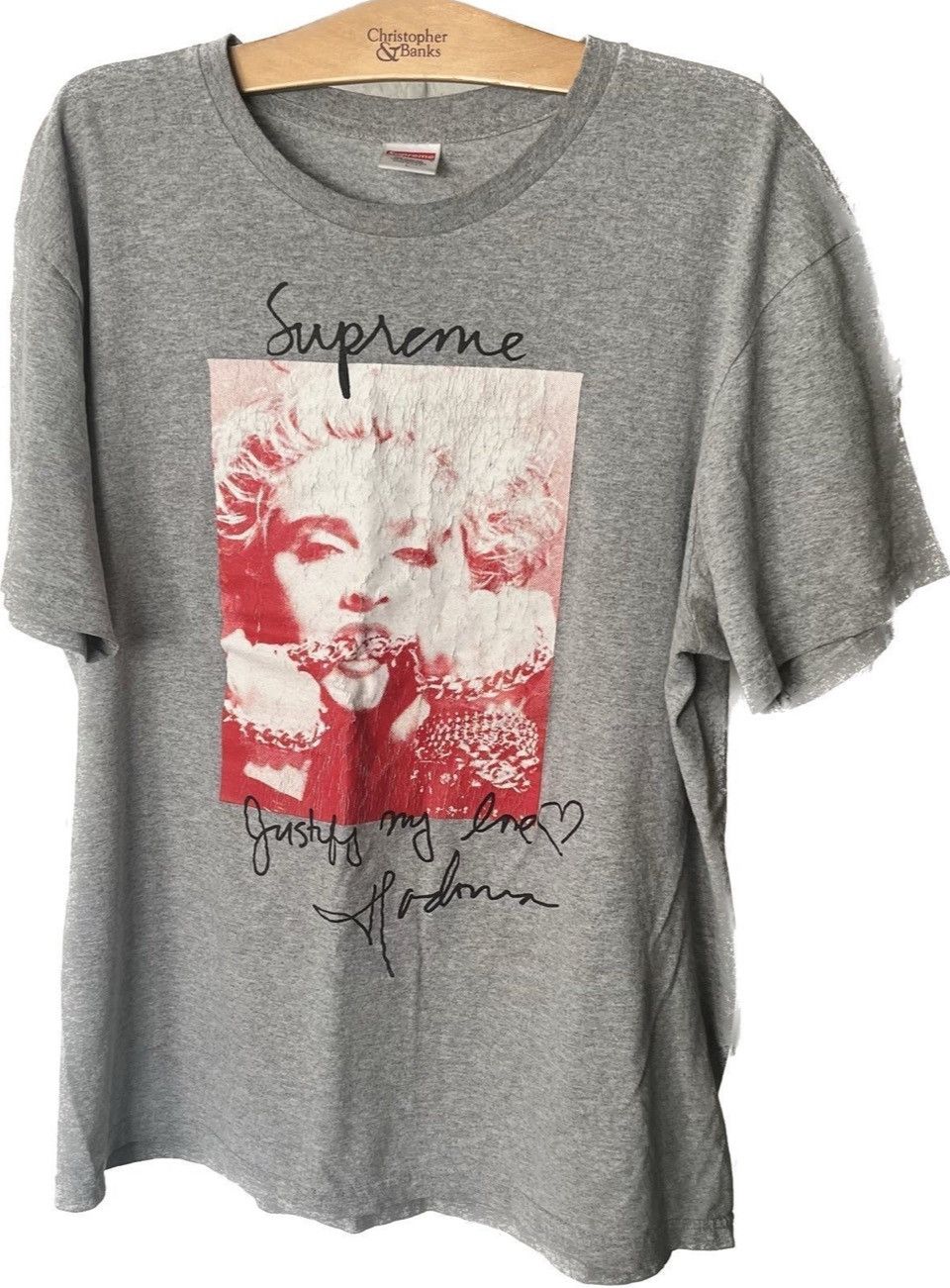 Supreme Madonna マドンナ　Tシャツ L Supreme Madonna マドンナ Tシャツ L Supreme Madonna Tee Black Men's