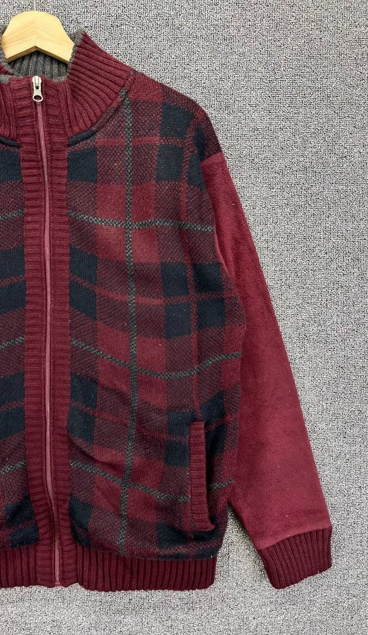 Gianni Valentino Vintage Gianni Valentino Rare Knit Jacket Size US L / EU 52-54 / 3 - 4 Thumbnail