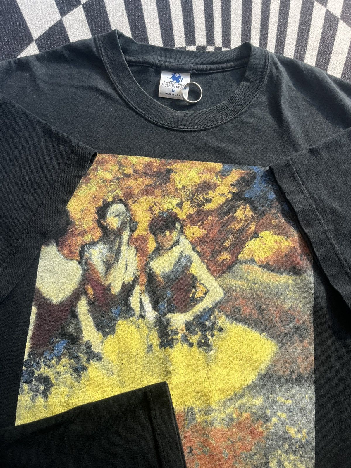 Arts & Science Vintage Edgar Degas Philadelphia Museum OF ART 90’s Tshirt Size US M / EU 48-50 / 2 - 8 Thumbnail