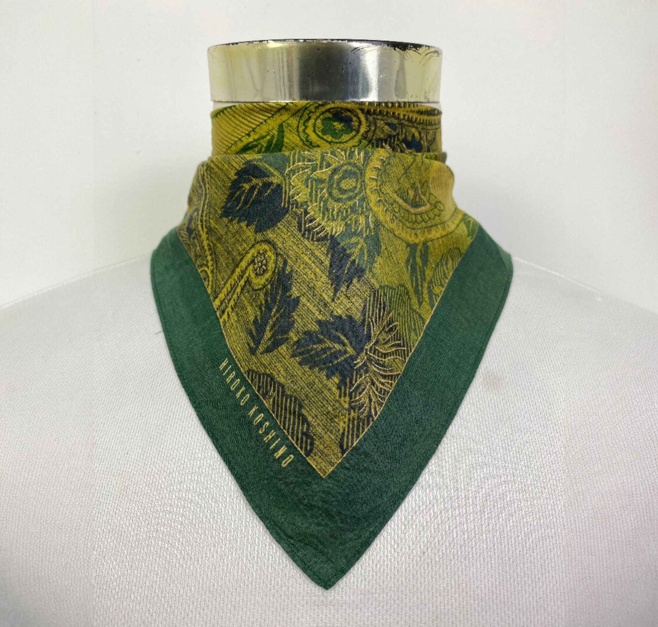 Hiroko Koshino Homme Hiroko Koshino Handkerchief / Neckerchief HKC1055 Size ONE SIZE - 1 Thumbnail