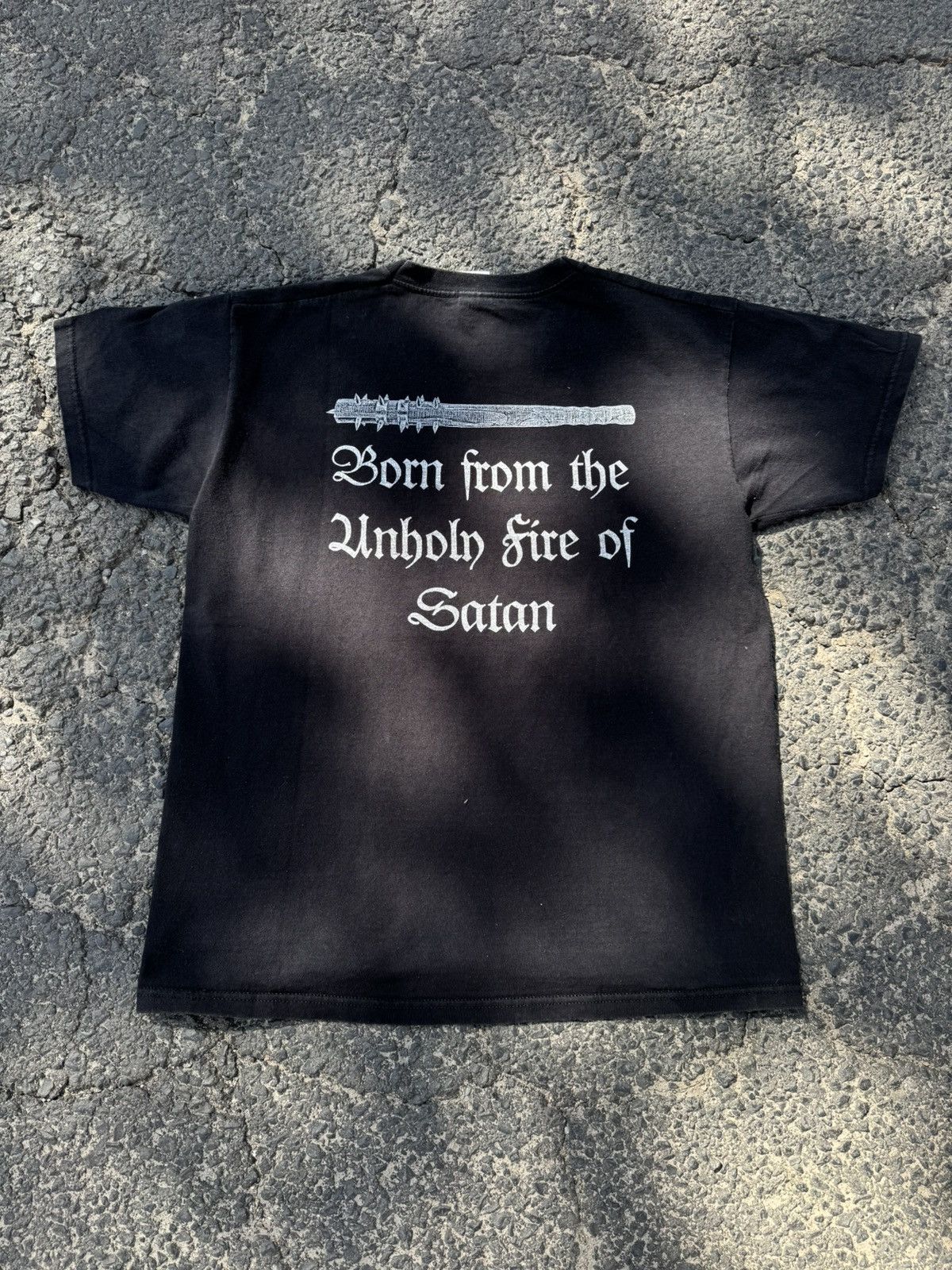 Band Tees White Army Black Metal Band Finland Darkthrone Satan Burzum Size US L / EU 52-54 / 3 - 6 Thumbnail