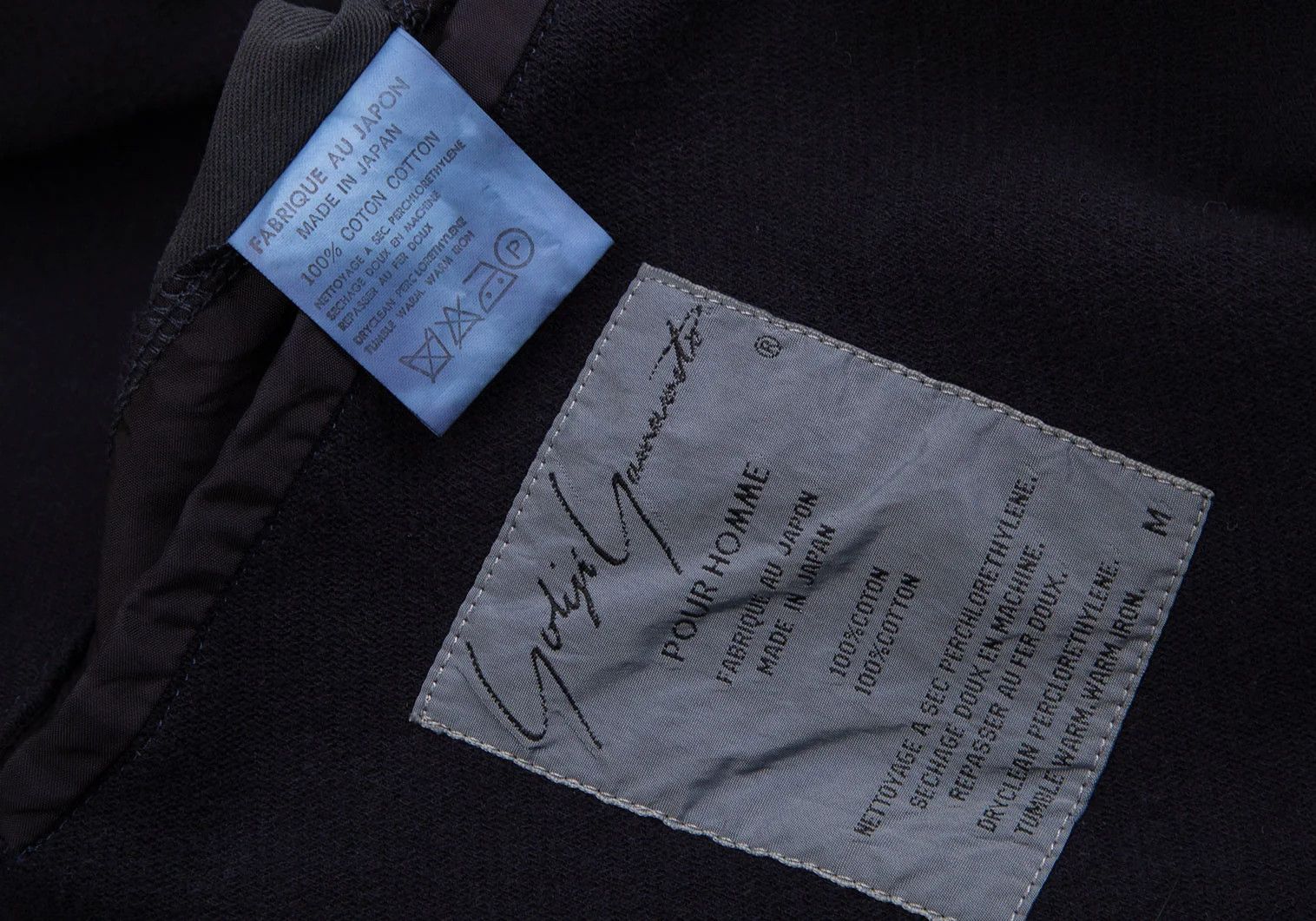 Yohji Yamamoto Yohji Yamamoto Double Jacket Navy M Size US M / EU 48-50 / 2 - 20 Thumbnail