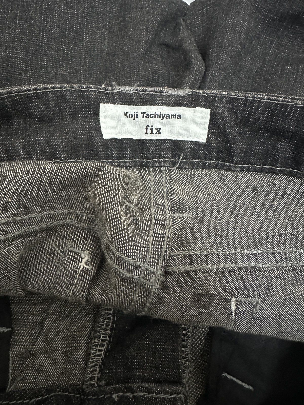 Japanese Brand × Yohji Yamamoto KOJI TACHIYAMA Flare Jeans Size US 29 - 10 Thumbnail
