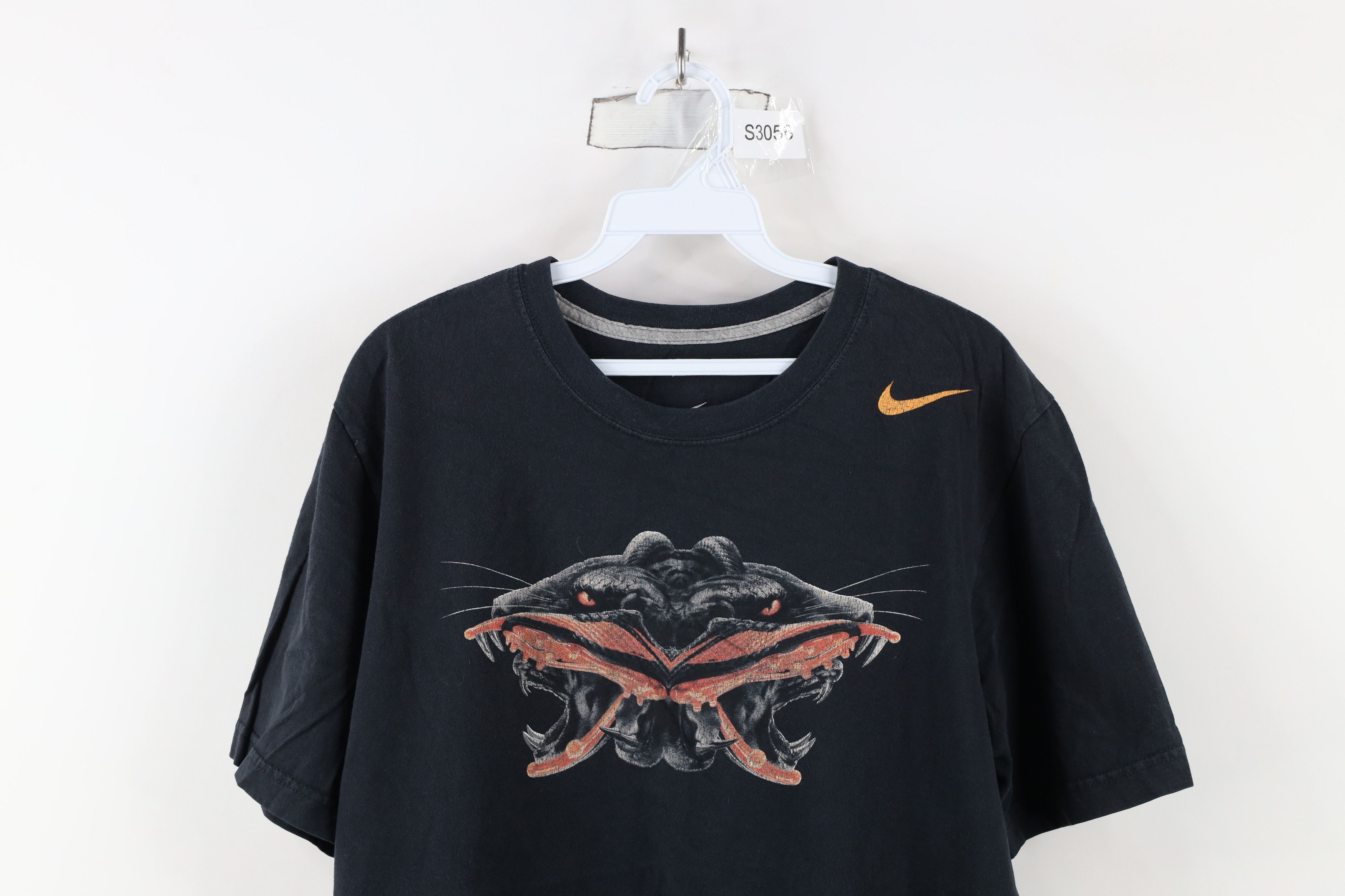 Nike × Vintage Vintage Y2K Nike Python Snake Soccer Football T-Shirt Size US L / EU 52-54 / 3 - 2 Thumbnail