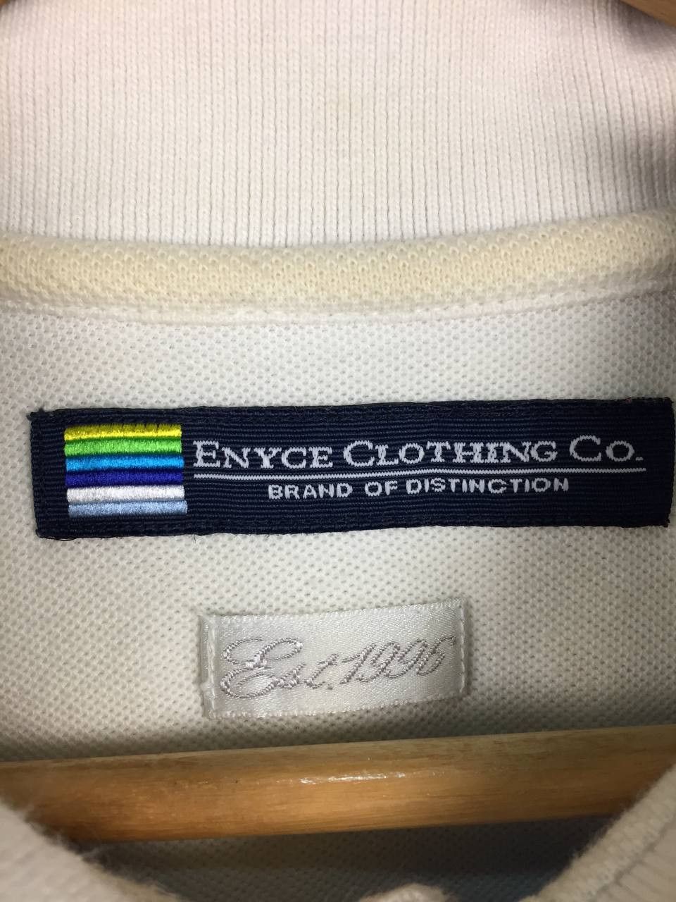 Enyce × Vintage ENYCE American Hip Hop Fashion Brand Polo Tee Size US L / EU 52-54 / 3 - 11 Thumbnail
