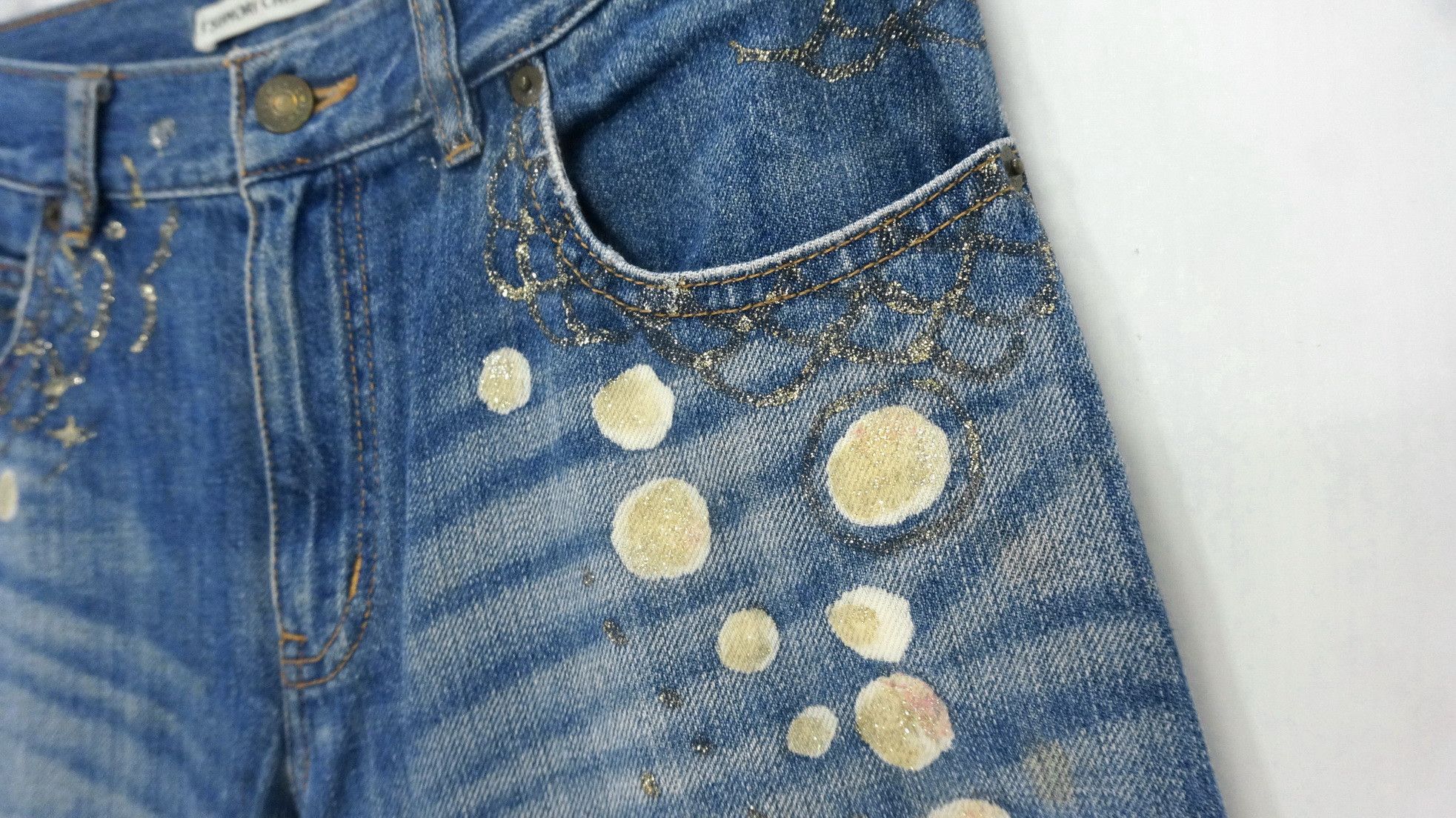 Issey Miyake Rare 🔥 TSUMORI CHISATO Vintage Soft Denim Size 30" / US 8 / IT 44 - 6 Thumbnail