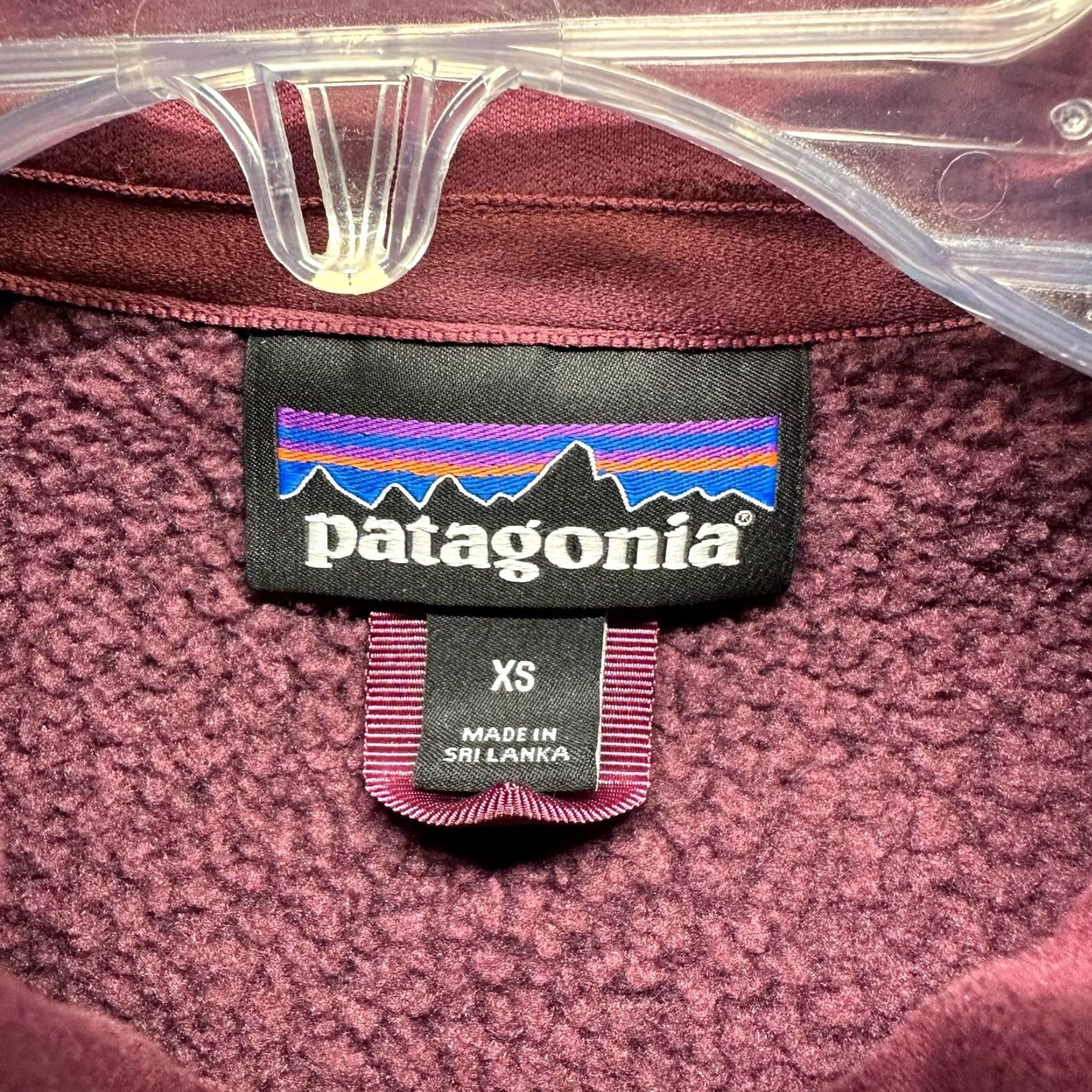 Patagonia Patagonia Sweatshirt Womens XS Red Fleece Pullover Better Sweater 80s 90s Bits & Pockets Mock Neck 1/4 Zip Pullover Size XS / US 0-2 / IT 36-38 - 5 Thumbnail
