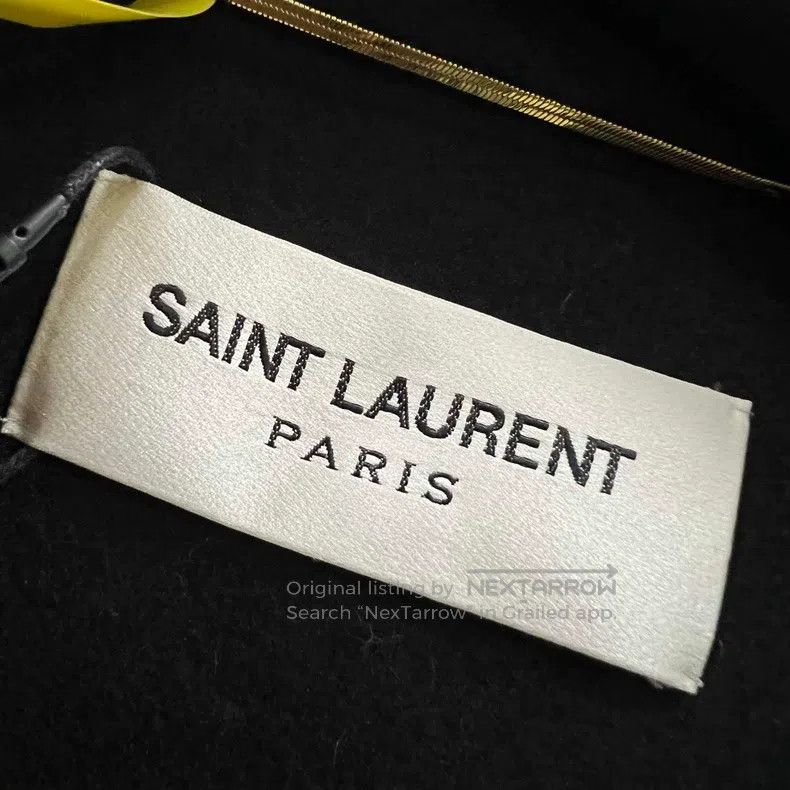 Saint Laurent Paris Saint Laurent Paris Black Coat Size XS / US 0-2 / IT 36-38 - 4 Thumbnail