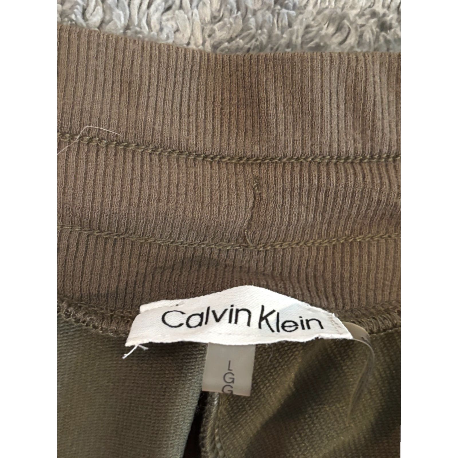 Calvin Klein **Calvin Klein Cargo Sweatpants Green Womens Large Casual** User: **Calvin Klein Cargo Sweatpants Large Green Womens Casual** Size 36" / US 14 / IT 50 - 3 Thumbnail