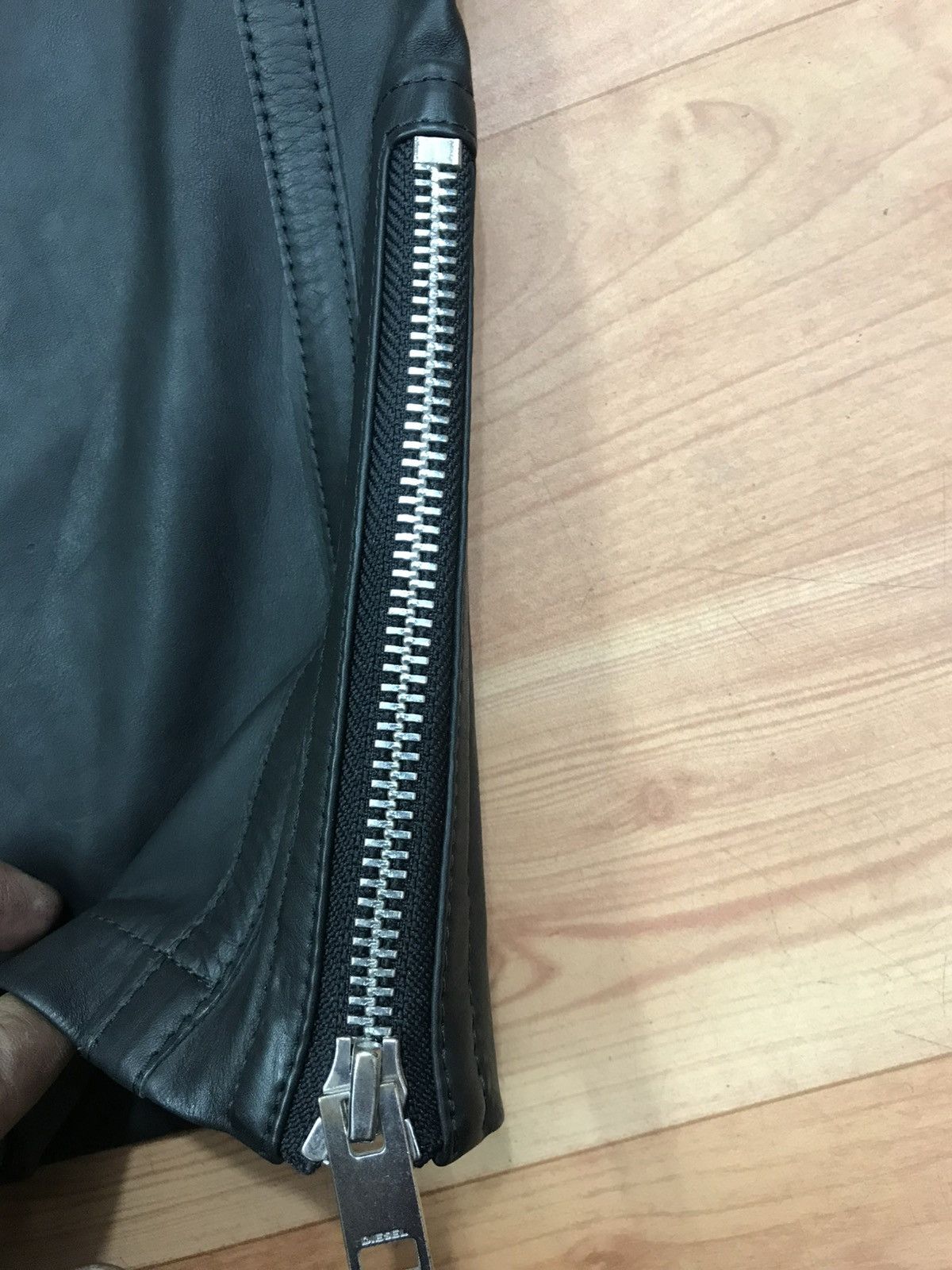 Diesel Diesel P-MONTE-L leather trousers Size US 27 - 3 Thumbnail