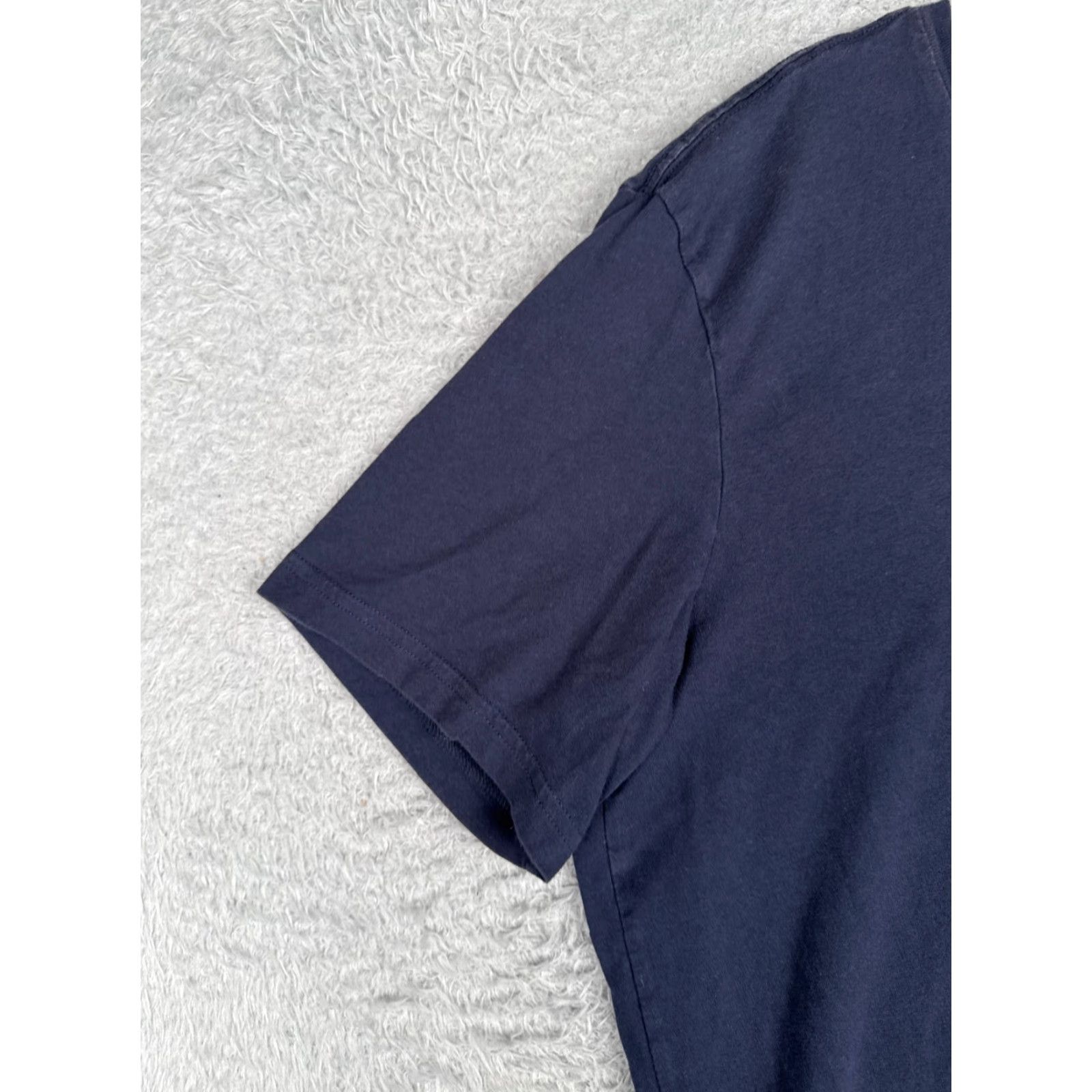 Tommy Hilfiger Tommy Hilfiger Shirt 100% Cotton Adult Large Blue Short Sleeve Crew Neck READ Size US L / EU 52-54 / 3 - 3 Thumbnail