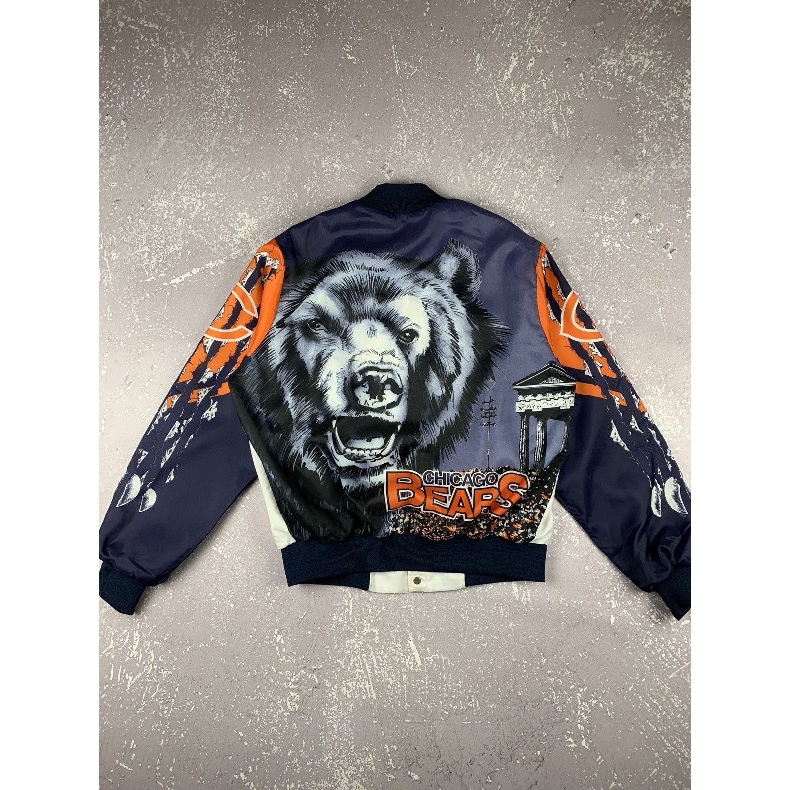 Chalk Line Vintage USA Y2K NFL Chalk line Chicago Bears Bomber Jacket Size US M / EU 48-50 / 2 - 1 Thumbnail