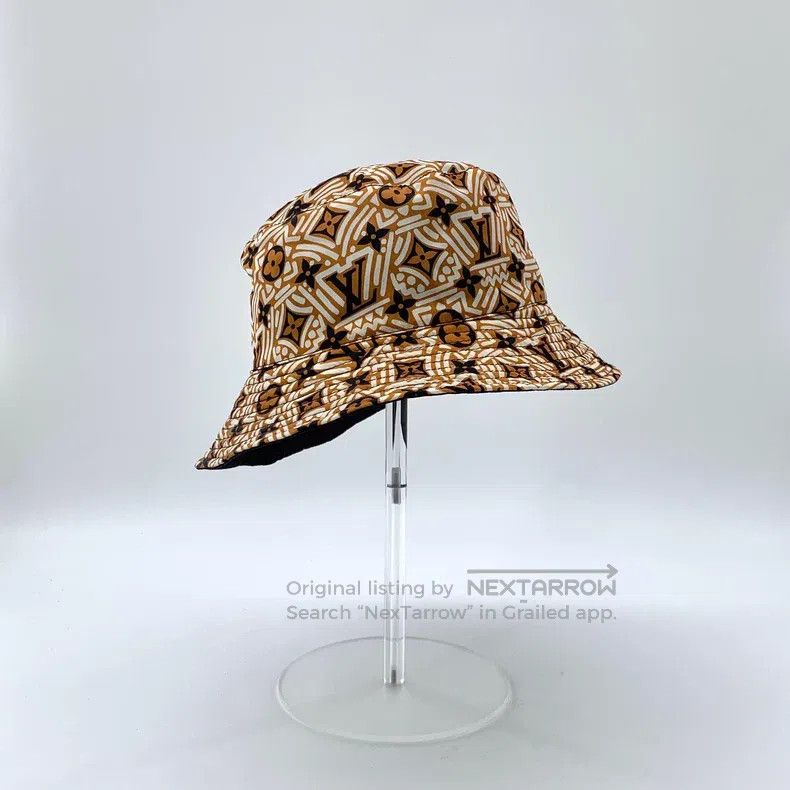 Louis Vuitton Louis Vuitton Crafty color-block logo full-print two-sided Size ONE SIZE - 4 Thumbnail