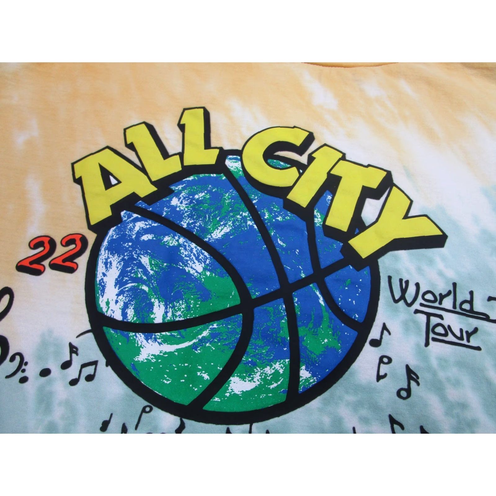 Just Don Just Don Shirt Mens 2XL Tie Dye All-City Basketball World Tour Boho Hippie Baggy Shirt Size US XXL / EU 58 / 5 - 4 Thumbnail