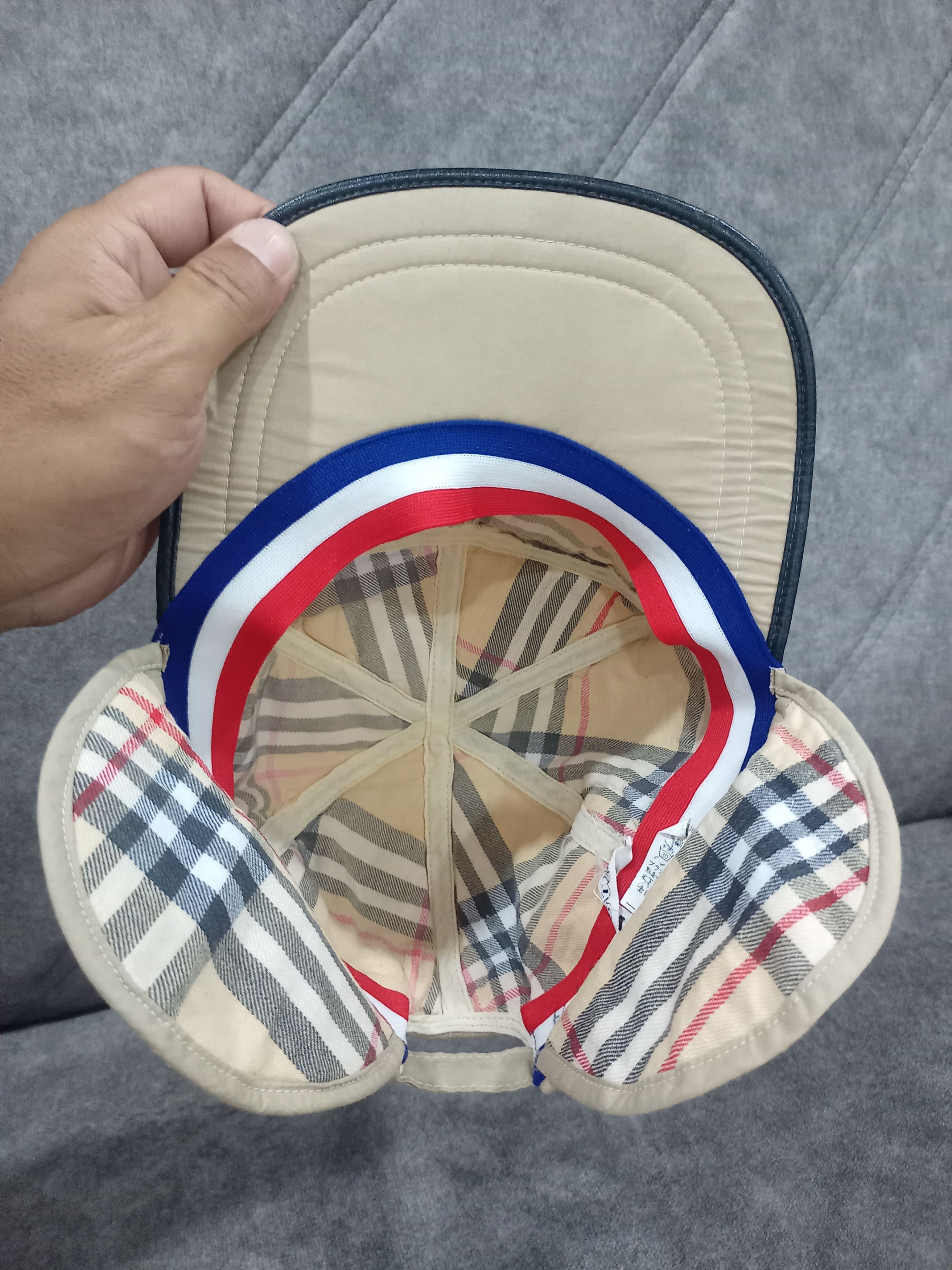 Playboy VINTAGE PLAYBOY NOVA CHECK FLAP HAT Size ONE SIZE - 5 Thumbnail