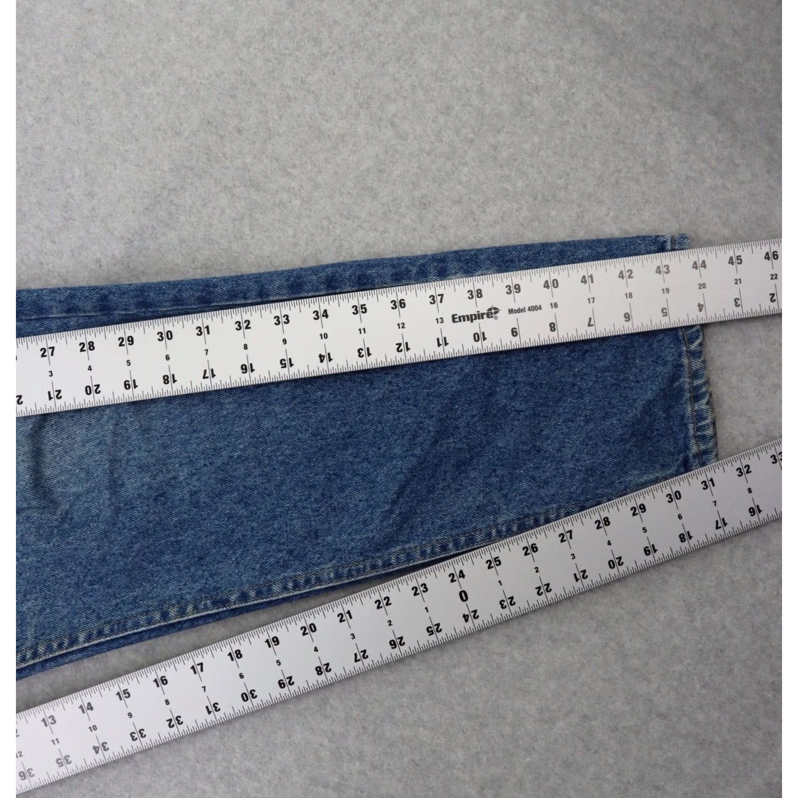 Lee VINTAGE Lee Jeans MENS 34x31 Denim Blue Straight Back In USA RN 34783 Size US 34 / EU 50 - 5 Thumbnail