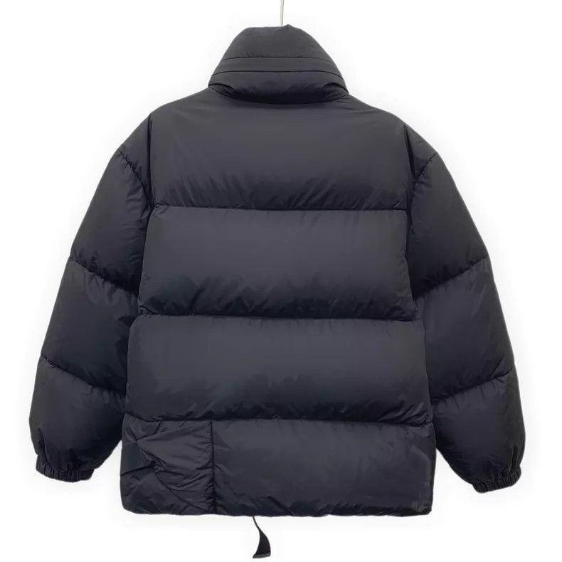 Prada Prada Black triangle stand-up collar zipper long-sleeved d Size XS / US 0-2 / IT 36-38 - 2 Thumbnail