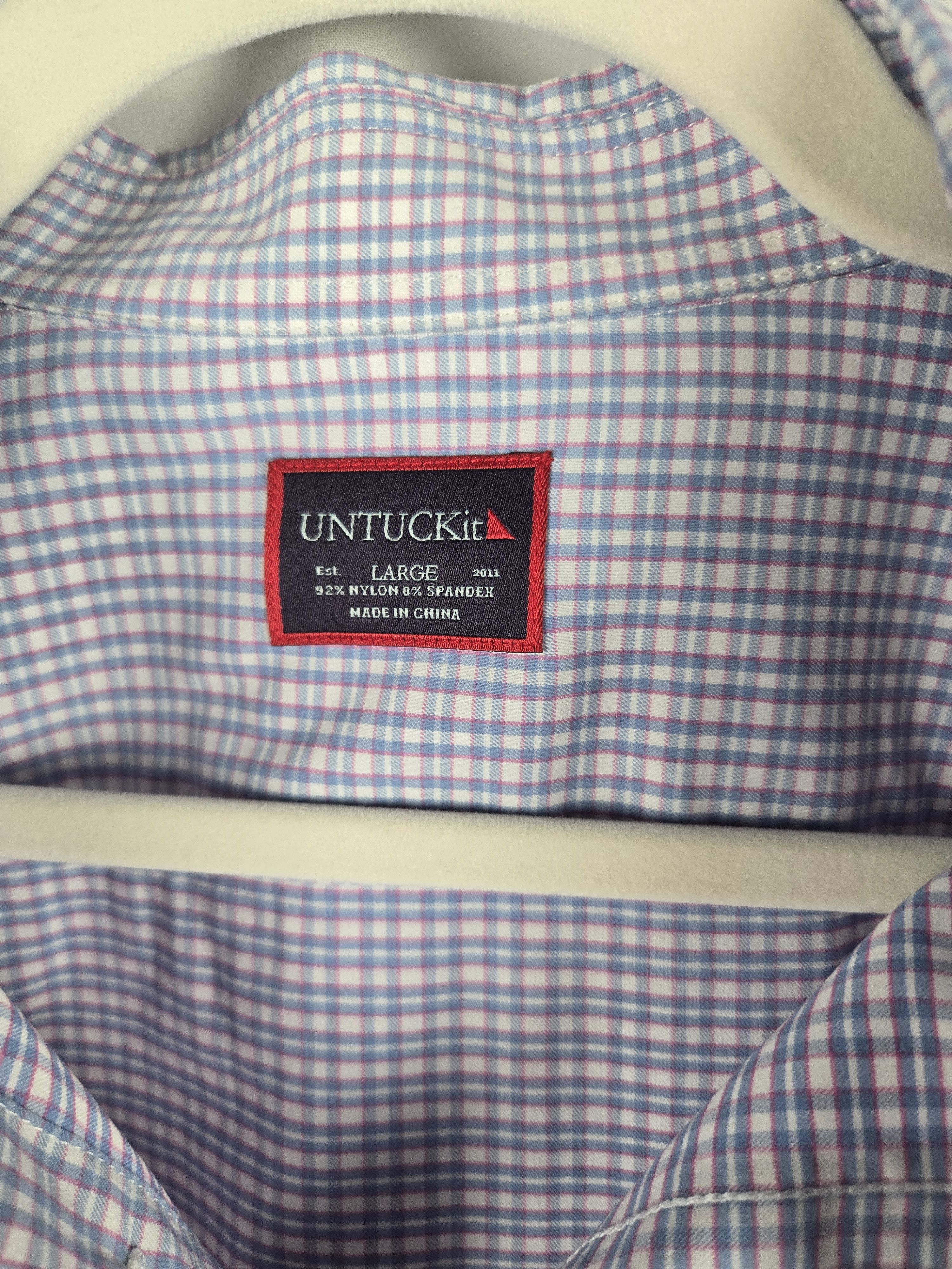 UNTUCKit Classic Springtime UnTuckit long-sleeved button down shirt Size US L / EU 52-54 / 3 - 4 Thumbnail