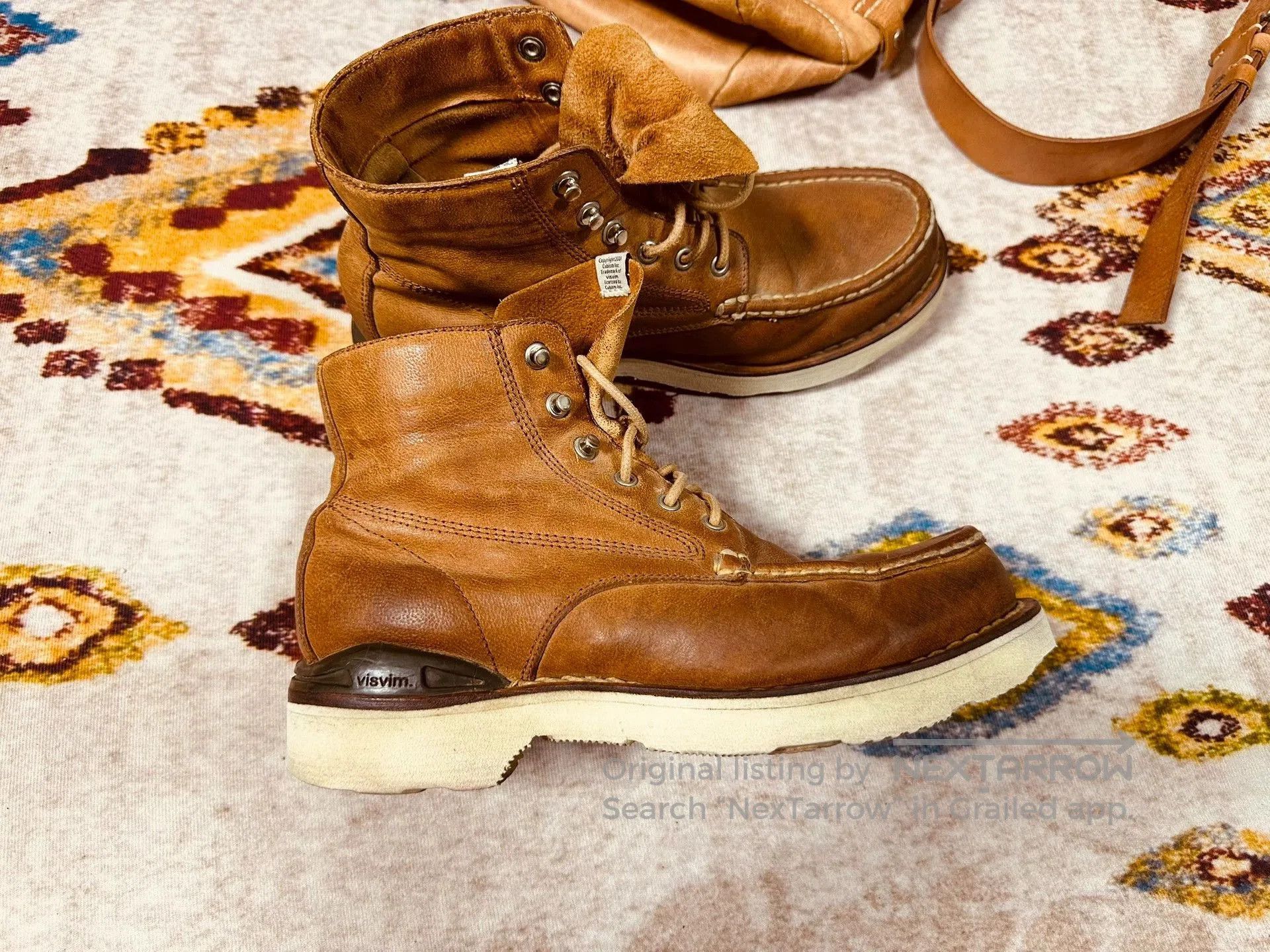 Visvim VISVIM YUCCA MOC SHAMAN VegSuede Tassel Moc NWT US8.5 SALE