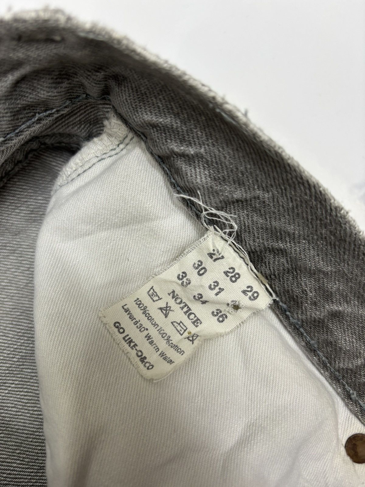 Kapital Vintage Kapital Knee Patches Style Made In Japan Denim Jeans Size US 33 - 10 Thumbnail